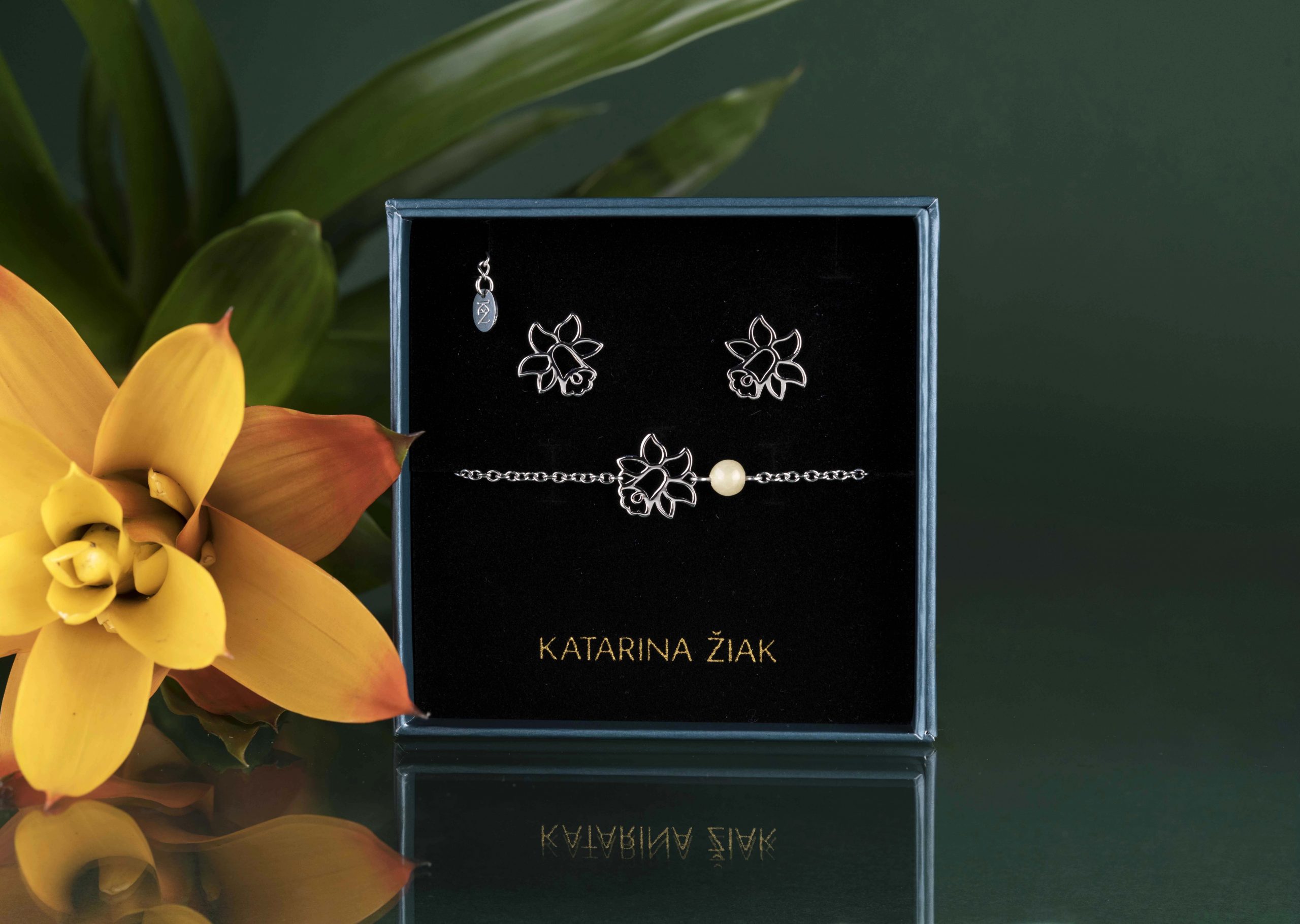 Set šperkov narcis 2