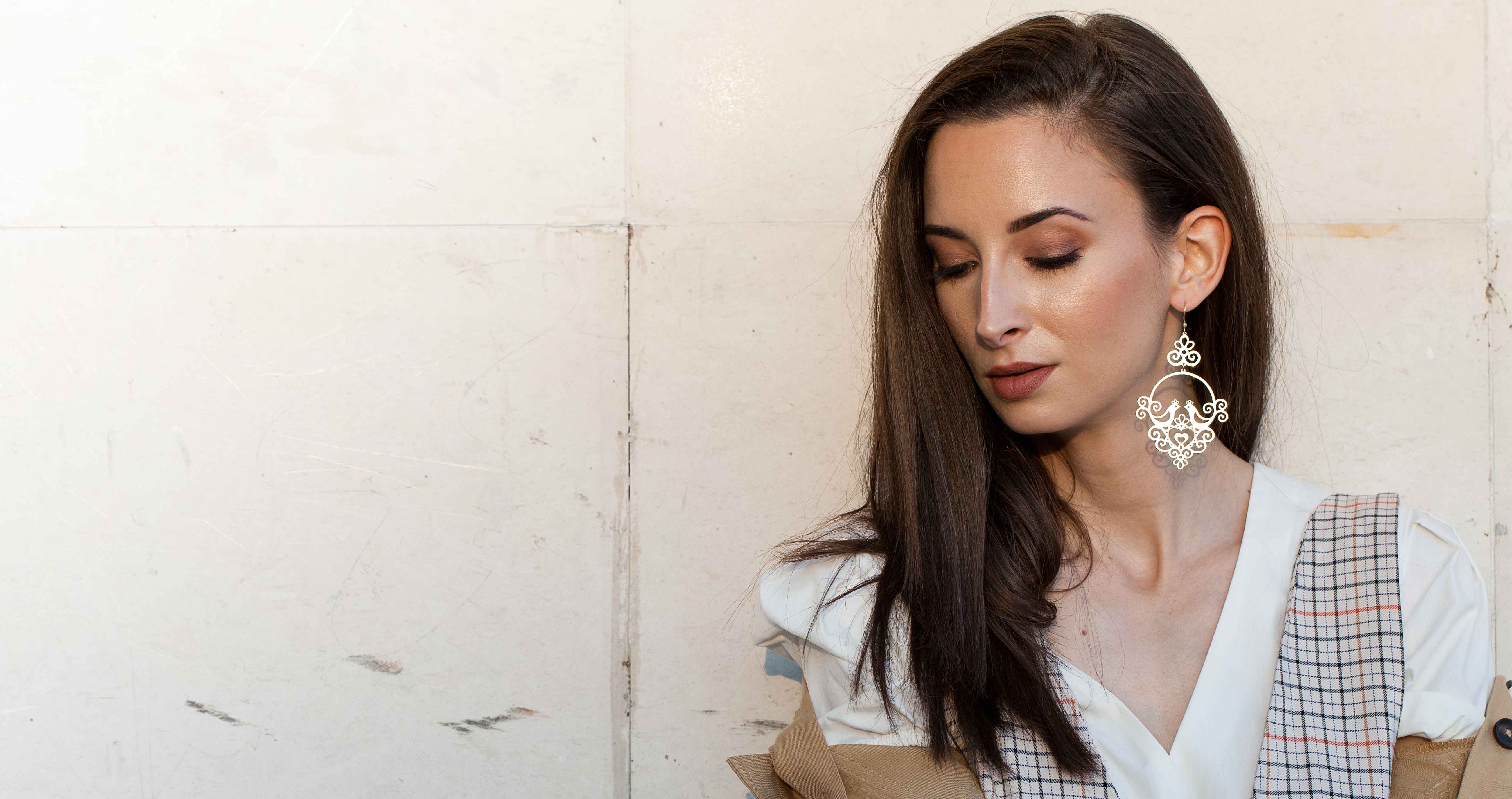 Náušnice Ornamentika - holubice