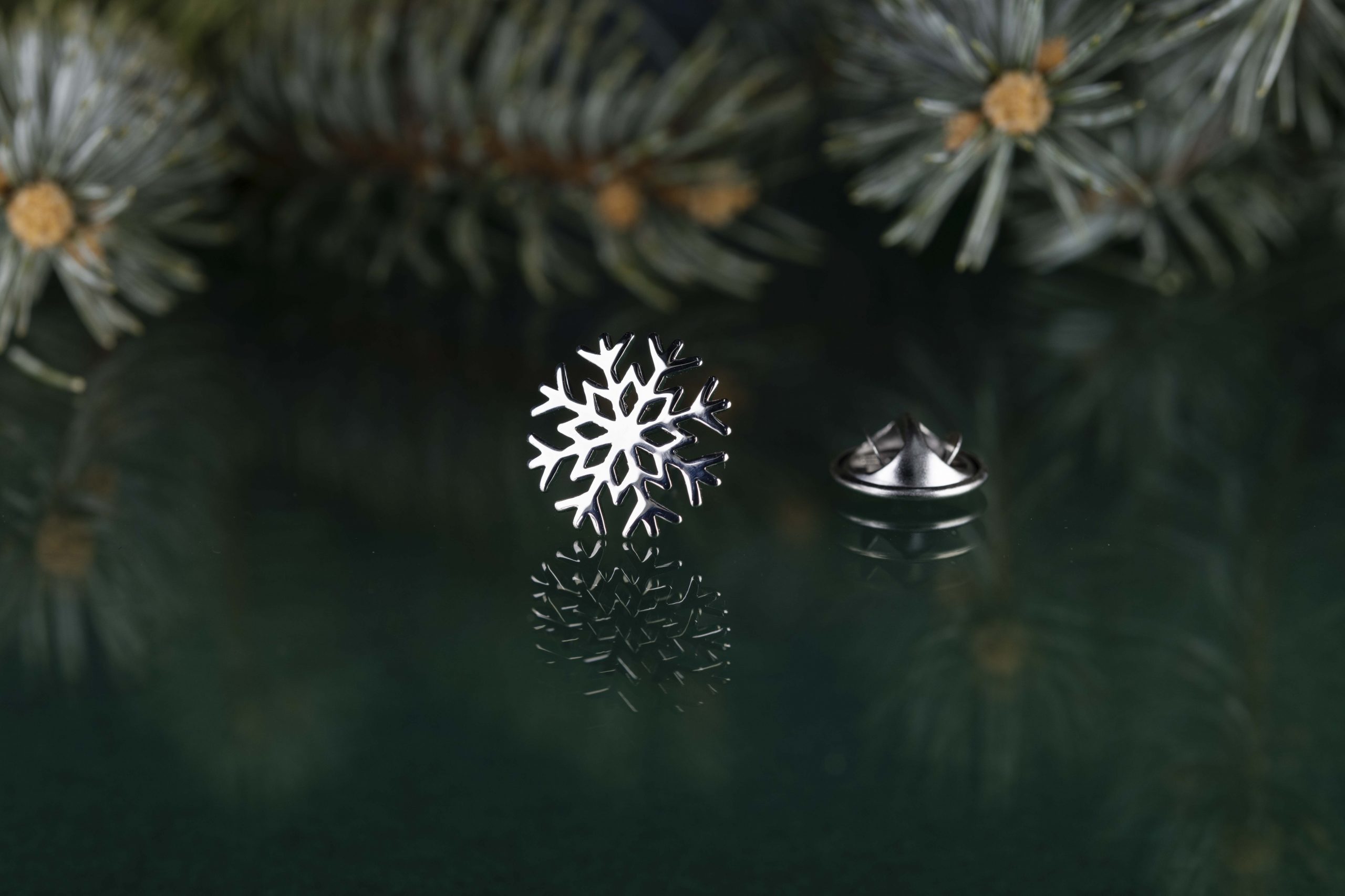 Odznak - snehová vločka 3