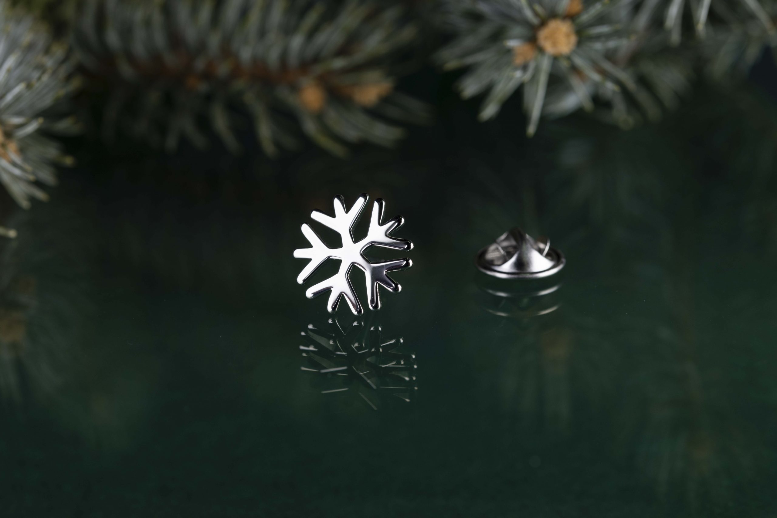 Odznak - snehová vločka 1