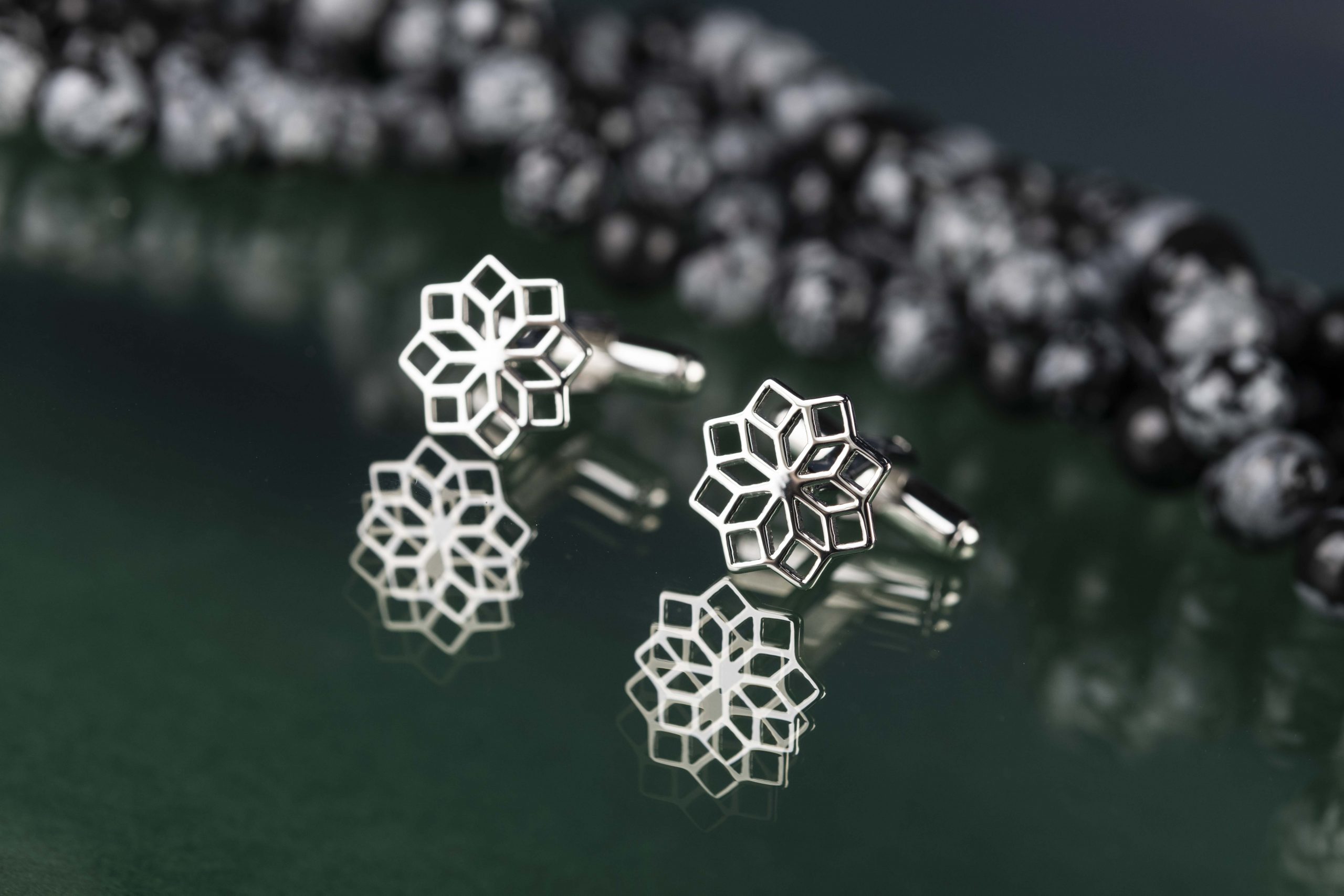 Geometria – hviezda 2 - manžetové gombíky