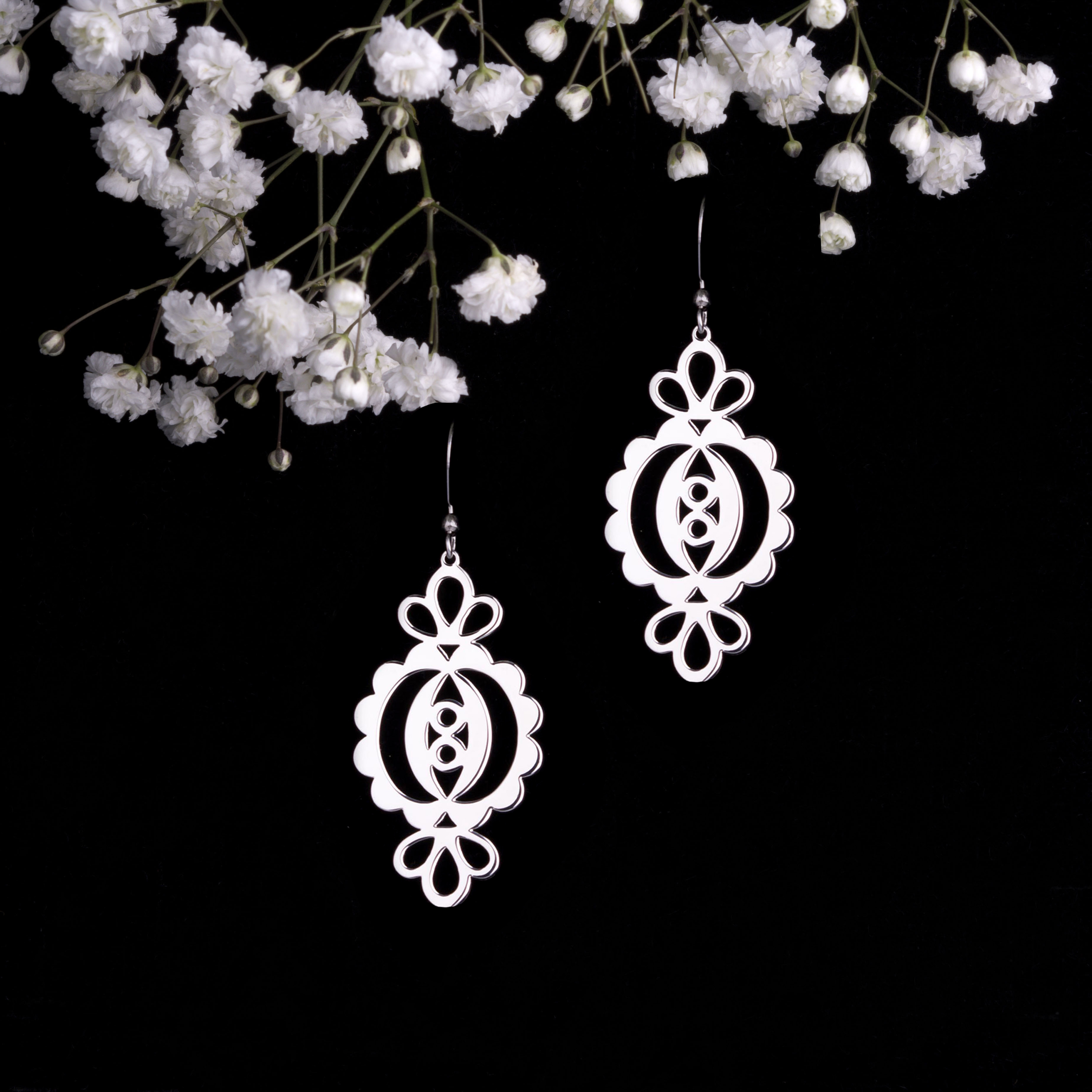 Náušnice Ornamentika - jabĺčka