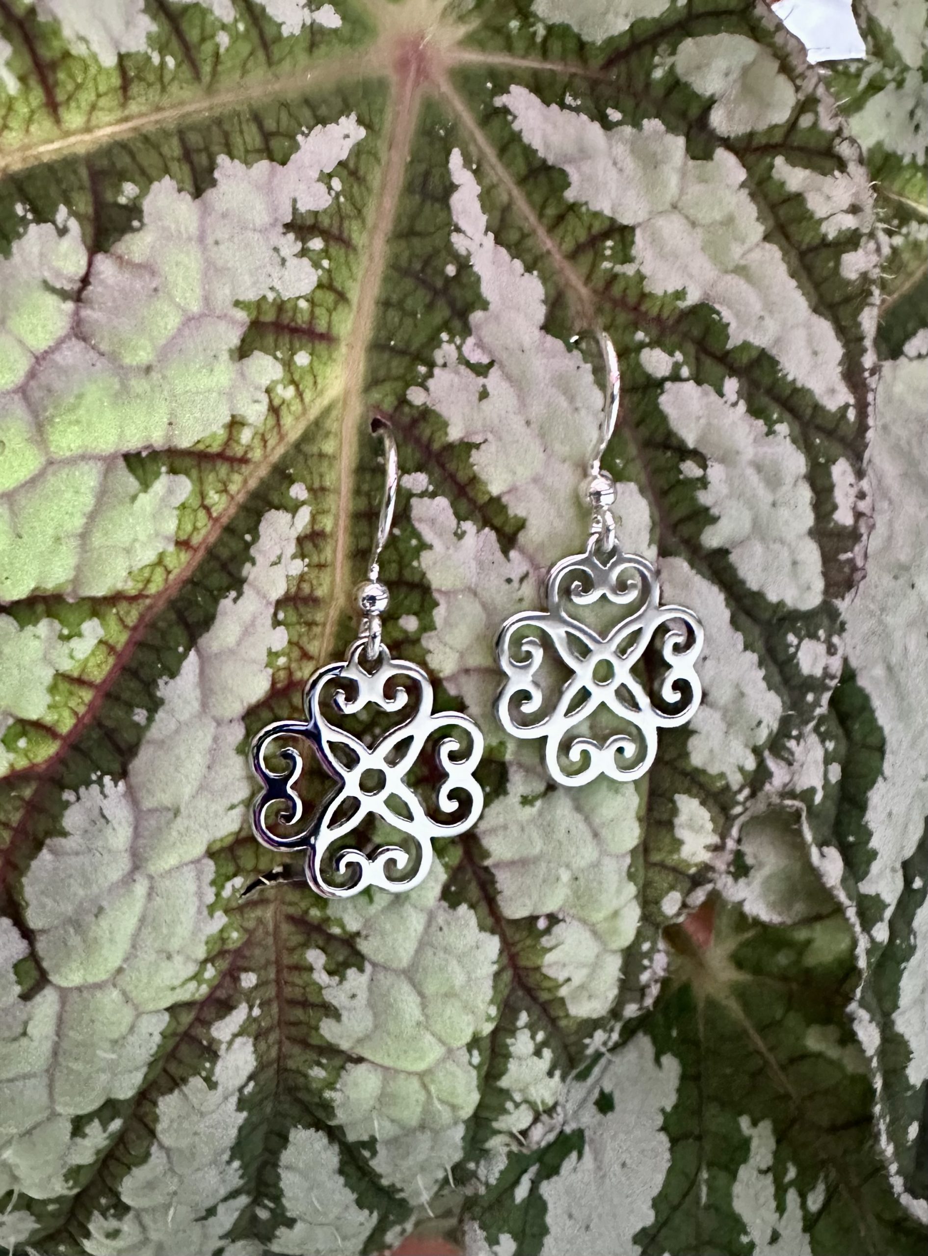 Náušnice SymBBolika štvorlístok mini