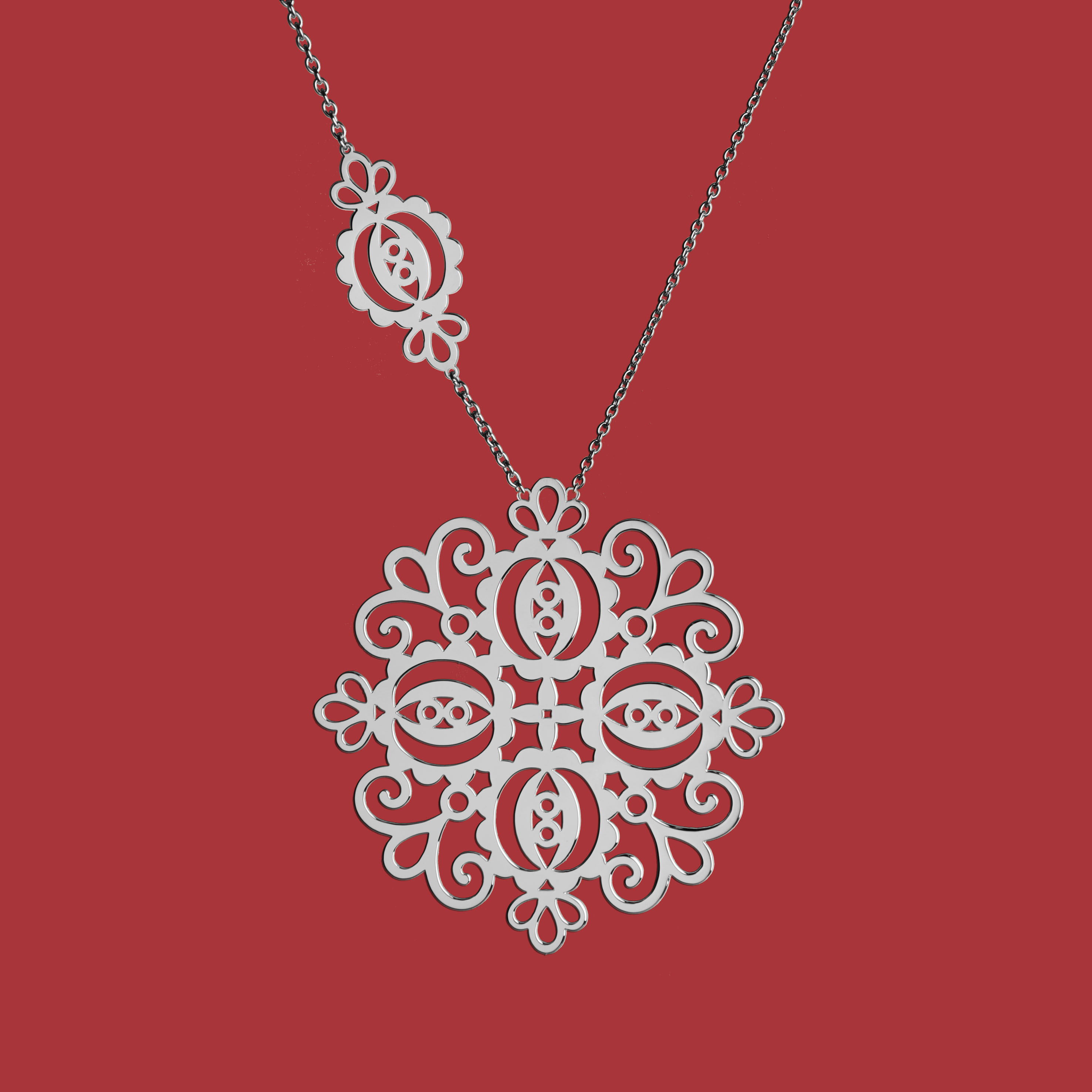 Náhrdelník Ornamentika - jabĺčka