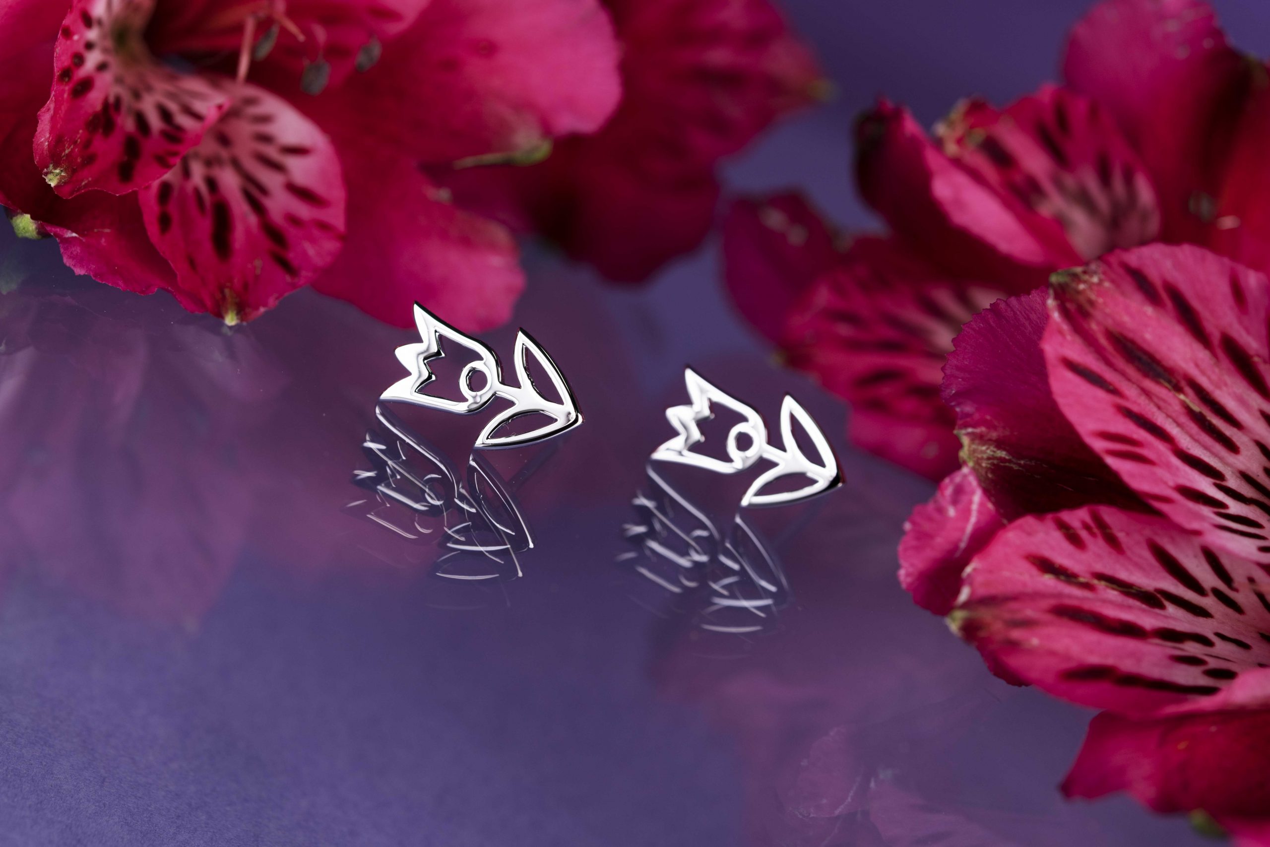 Napichovacie náušnice zvonček Polomka