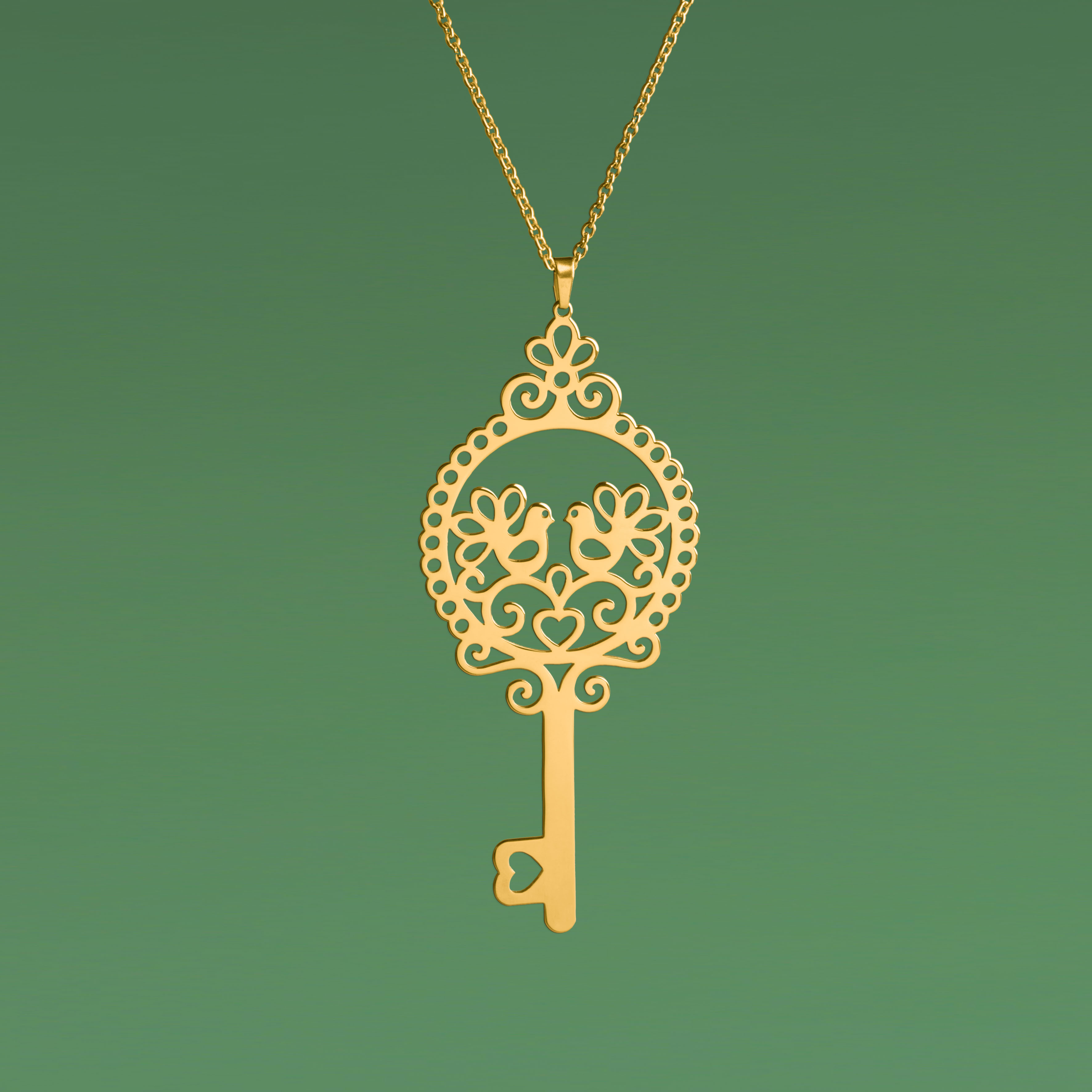 Prívesok kľúč holubice 1