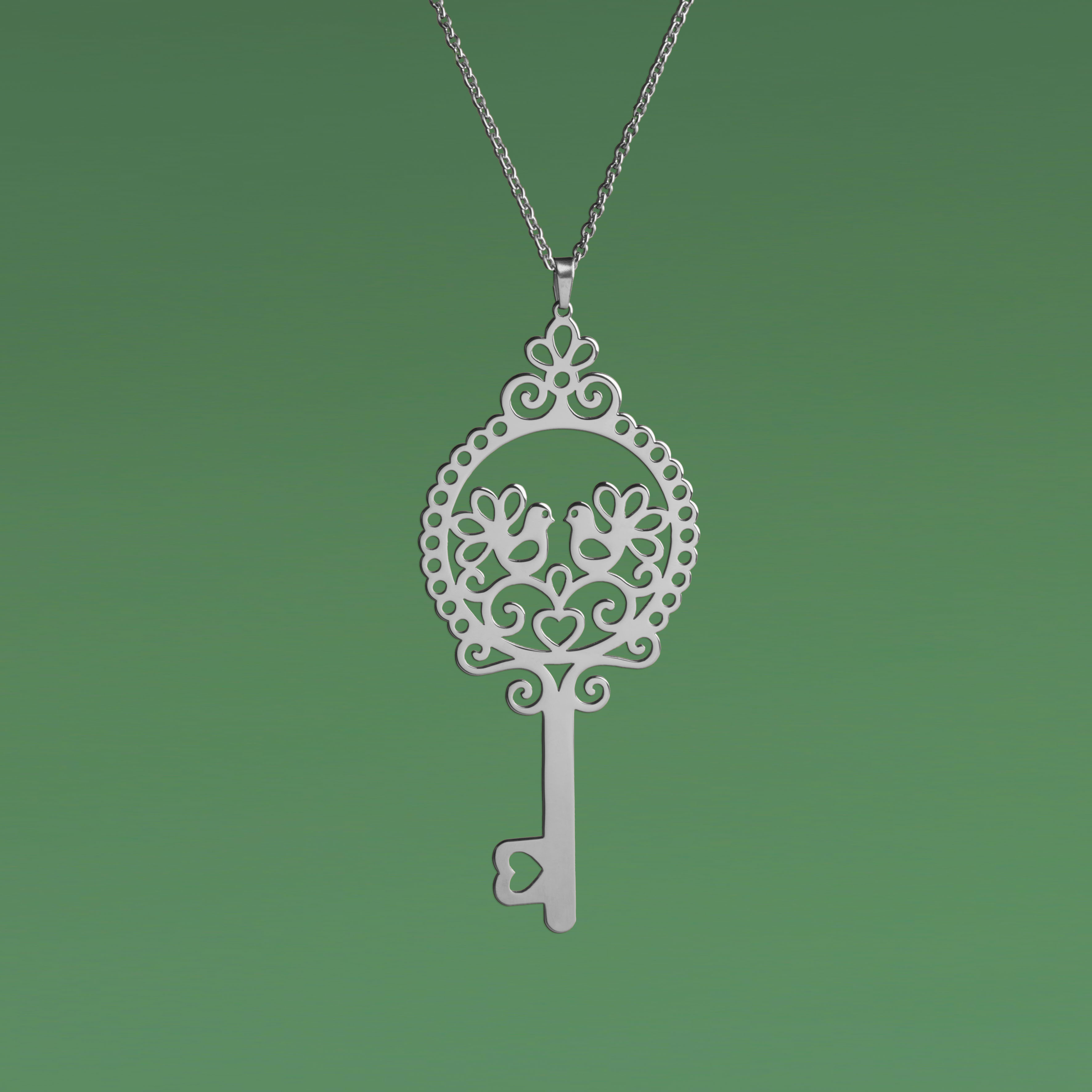 Prívesok kľúč holubice 1