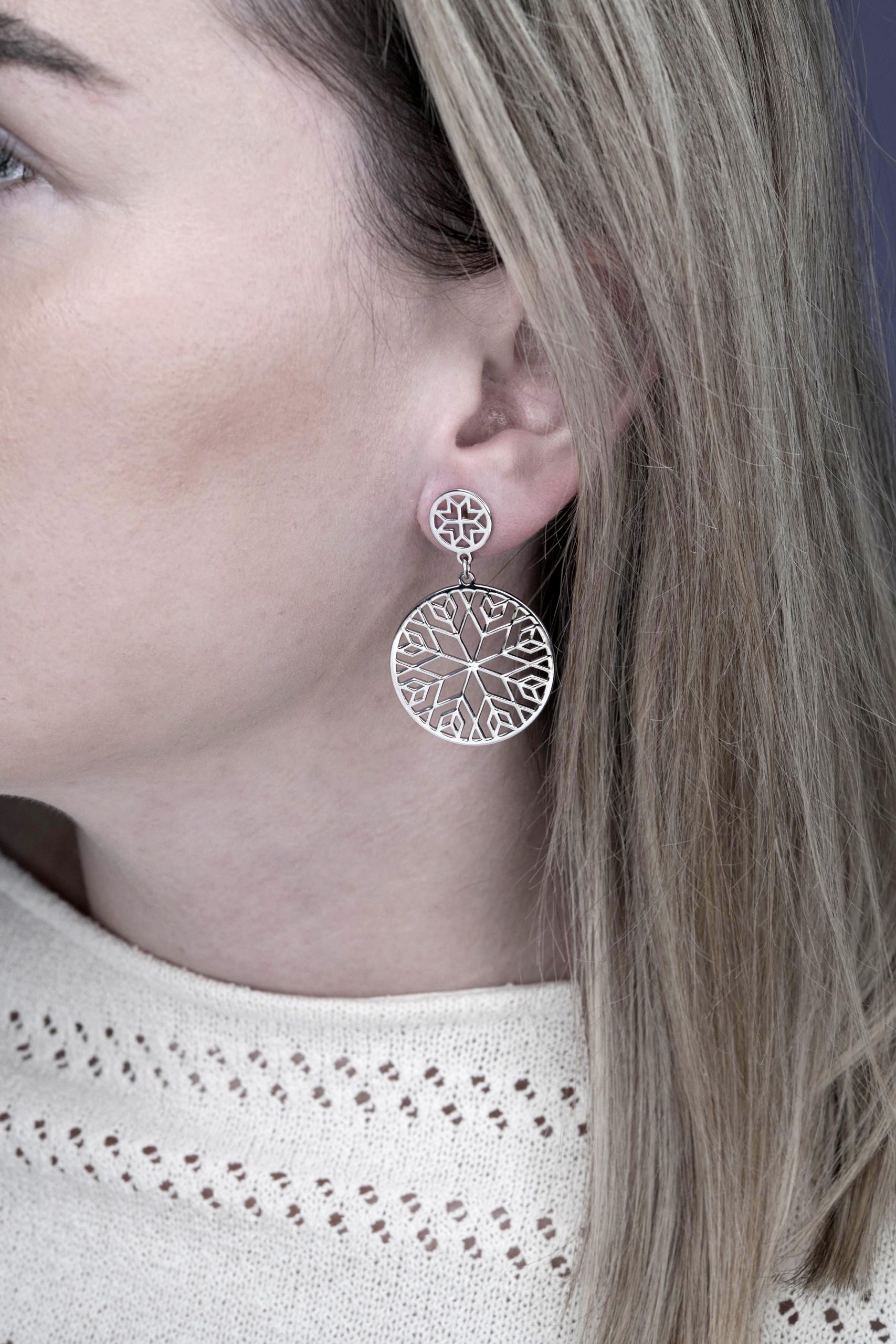 Náušnice kruh hviezda – Pohorela 3