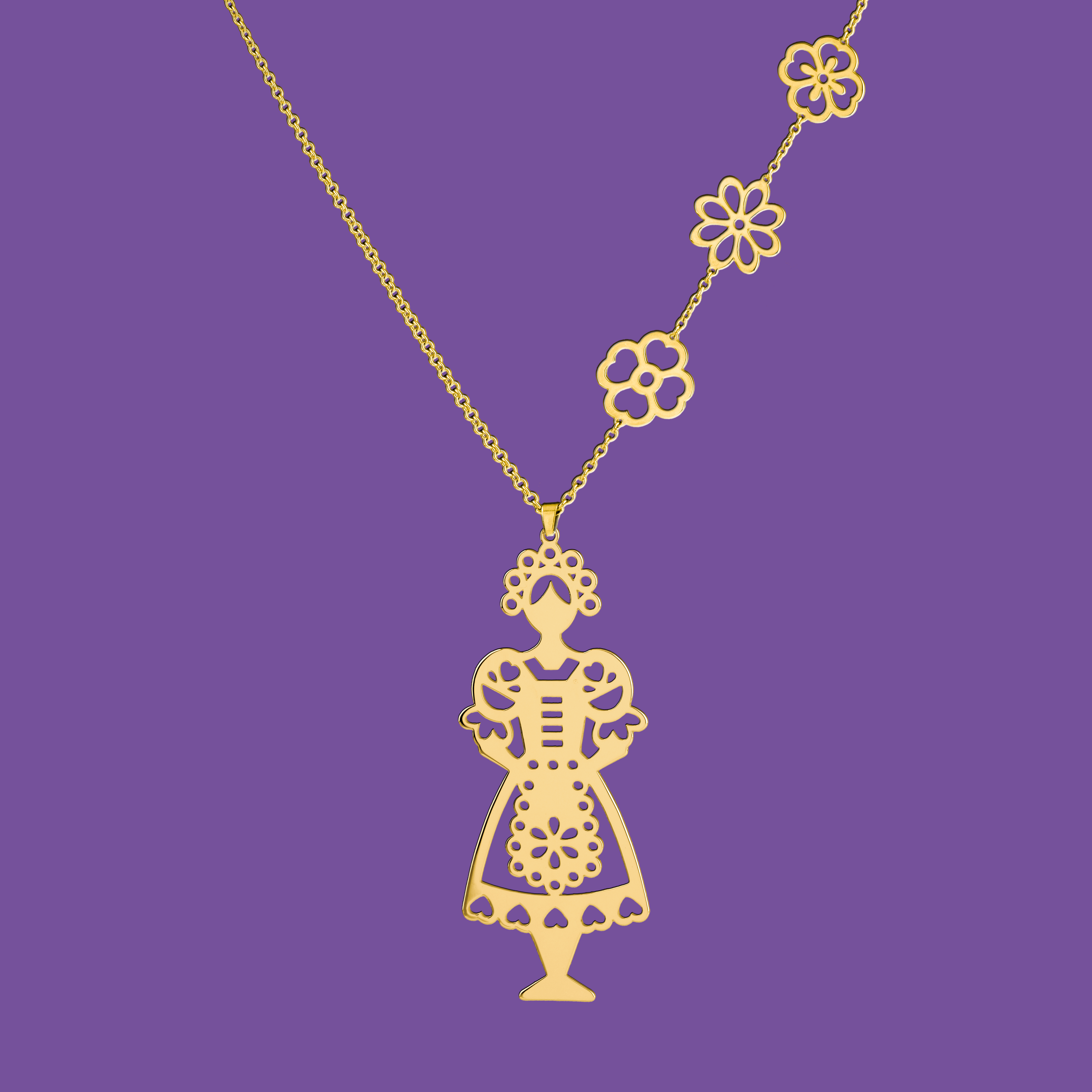 Prívesok Žltá ľalia