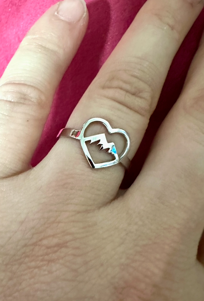 Prsteň hory srdce 2 MINI- pás