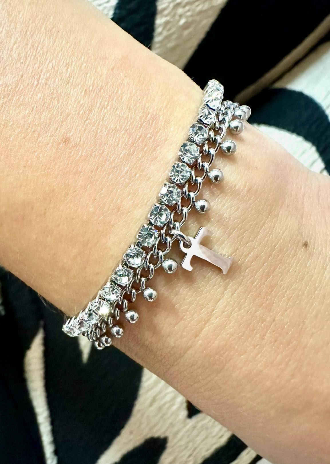 Náramok Abeceda – retiazka dvojitá 1