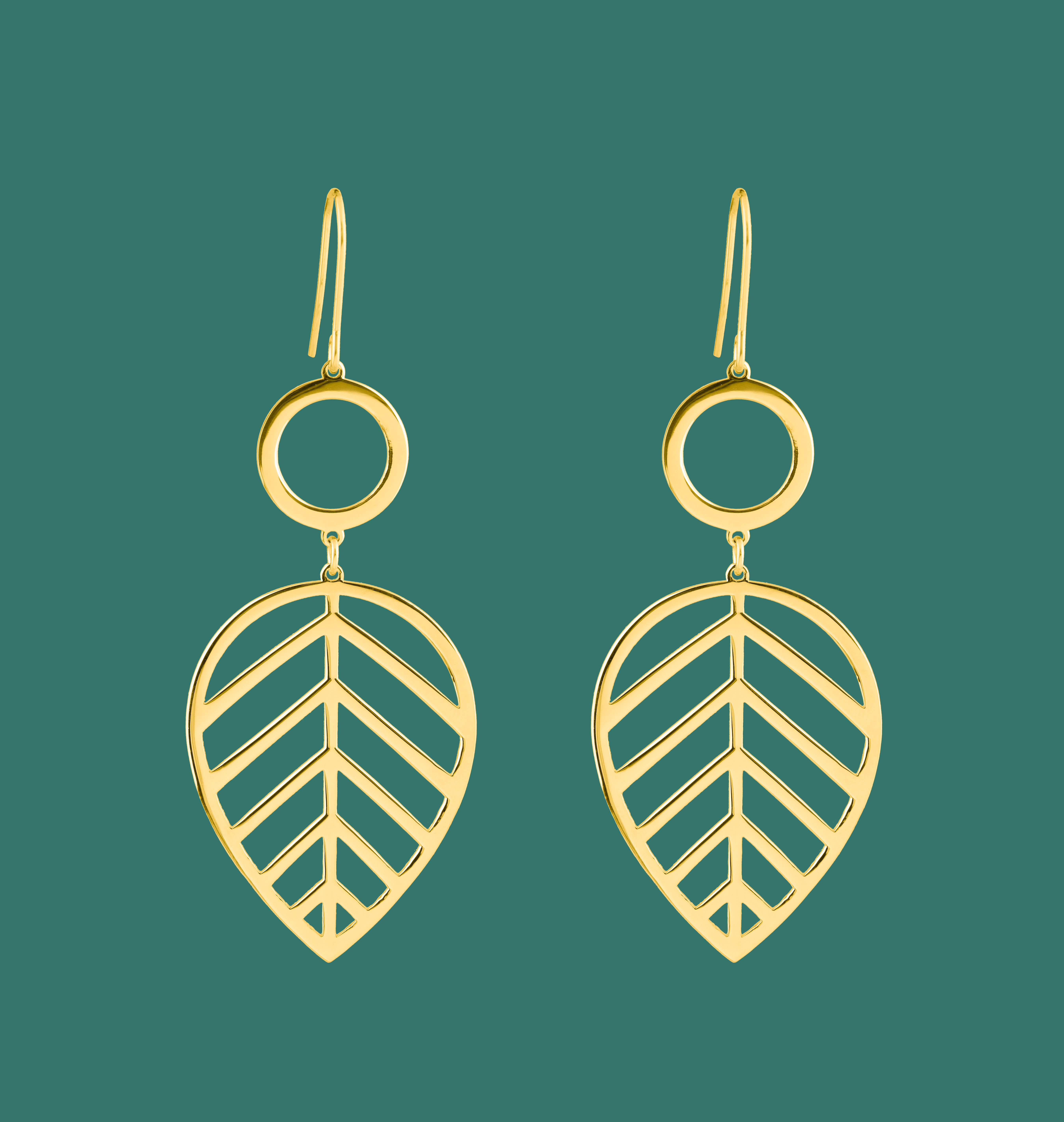 Náušnice list hrabu