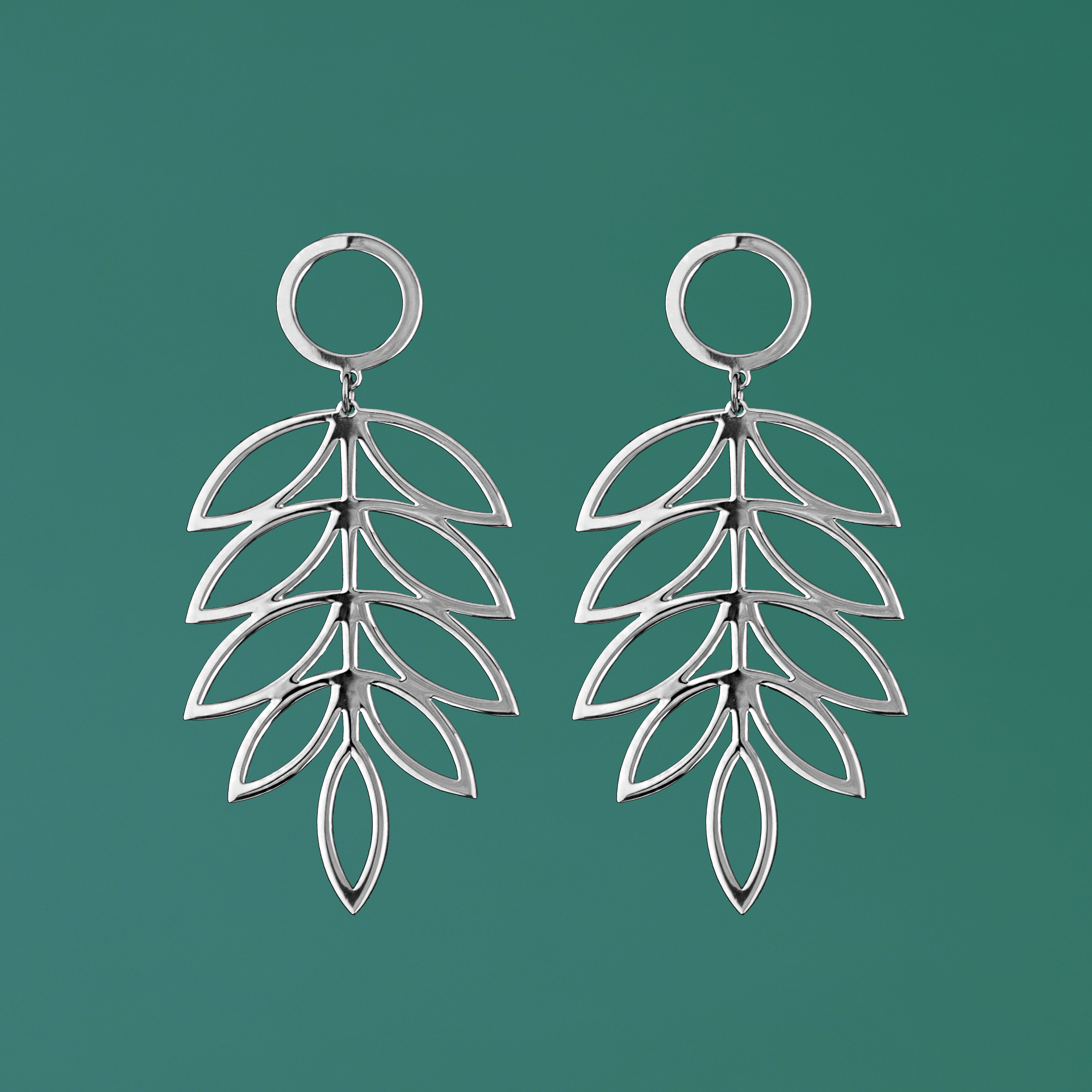 Náušnice list jarabiny