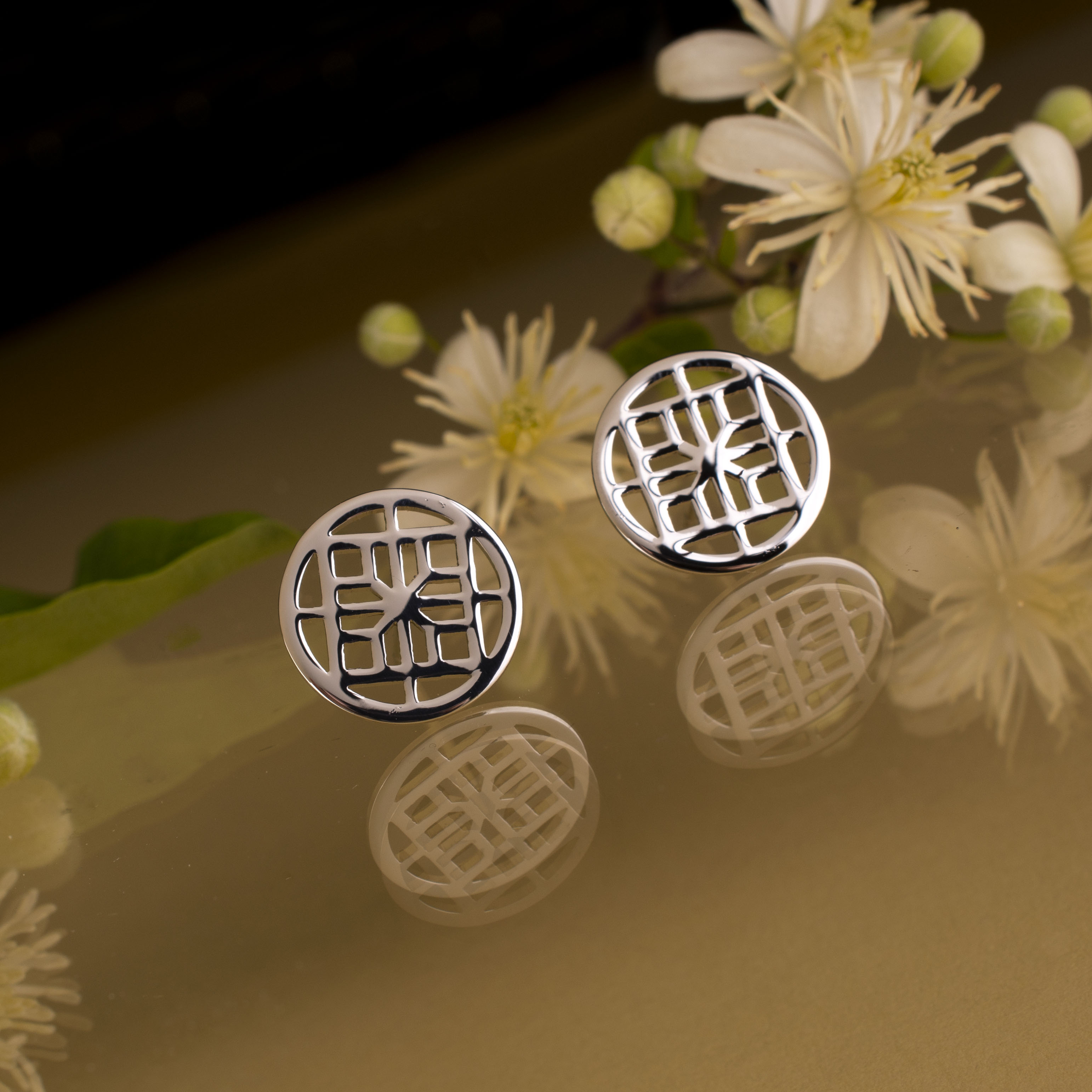 Napichovacie náušnice gatra - 1