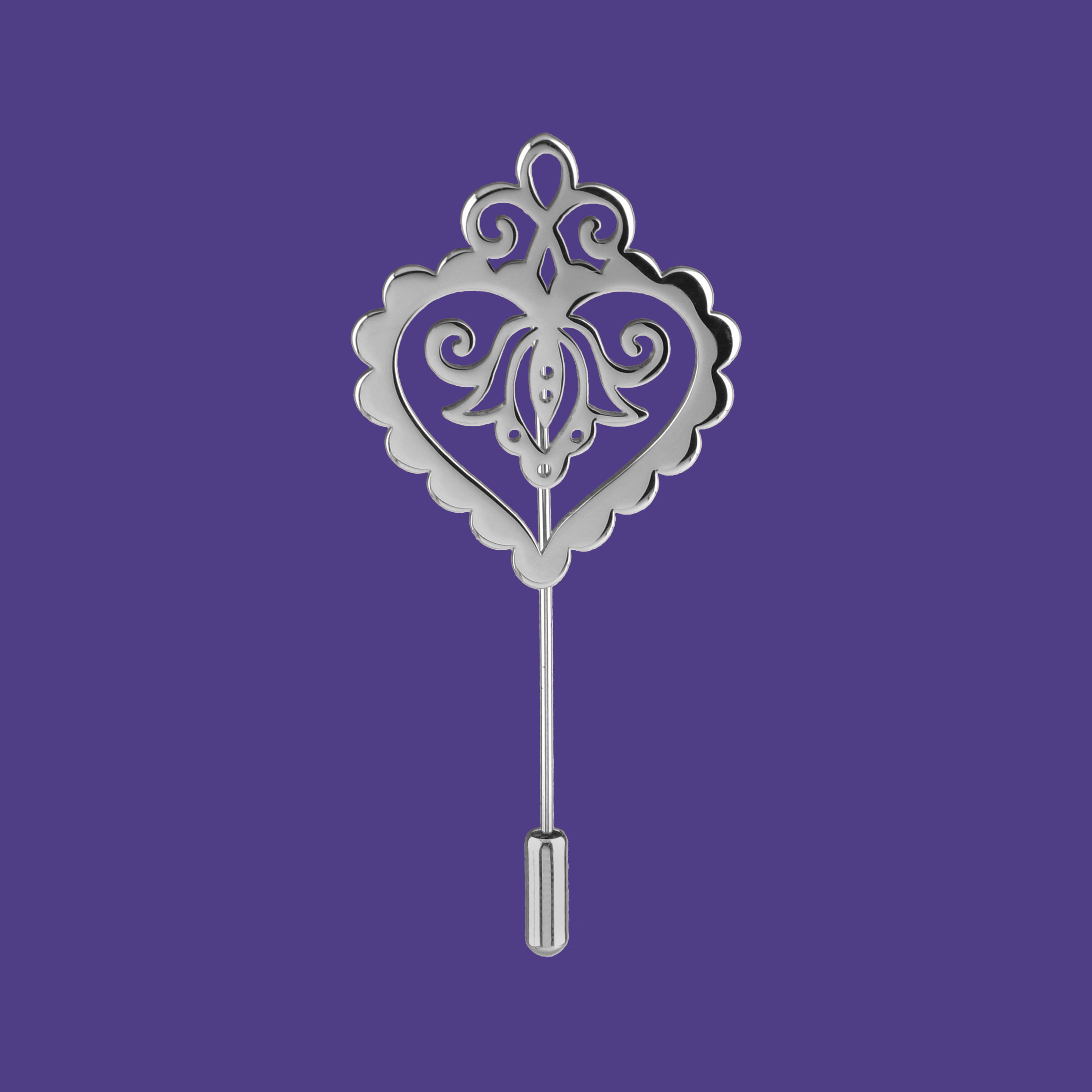 Brošňa Cíferské srdce 1