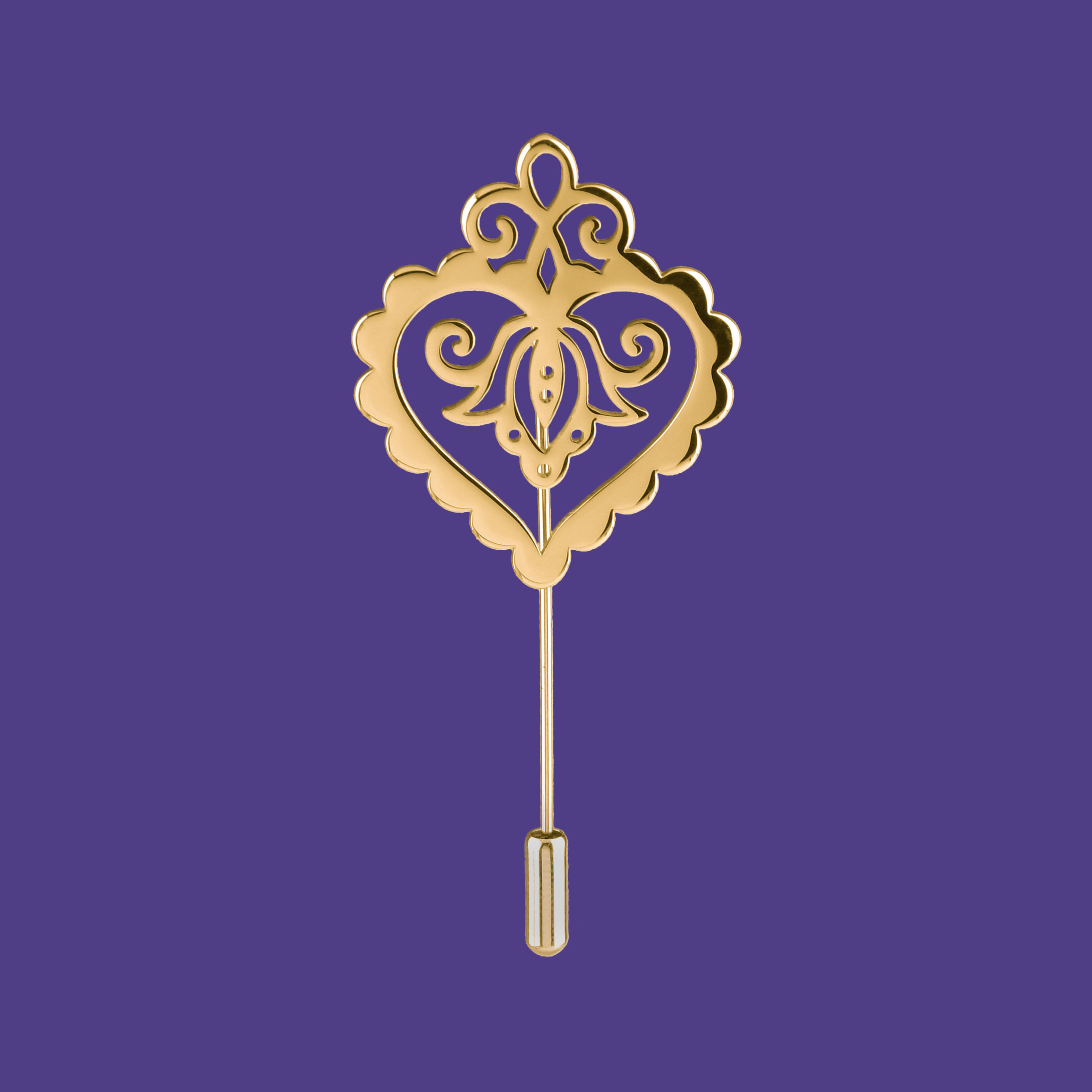 Brošňa Cíferské srdce 1