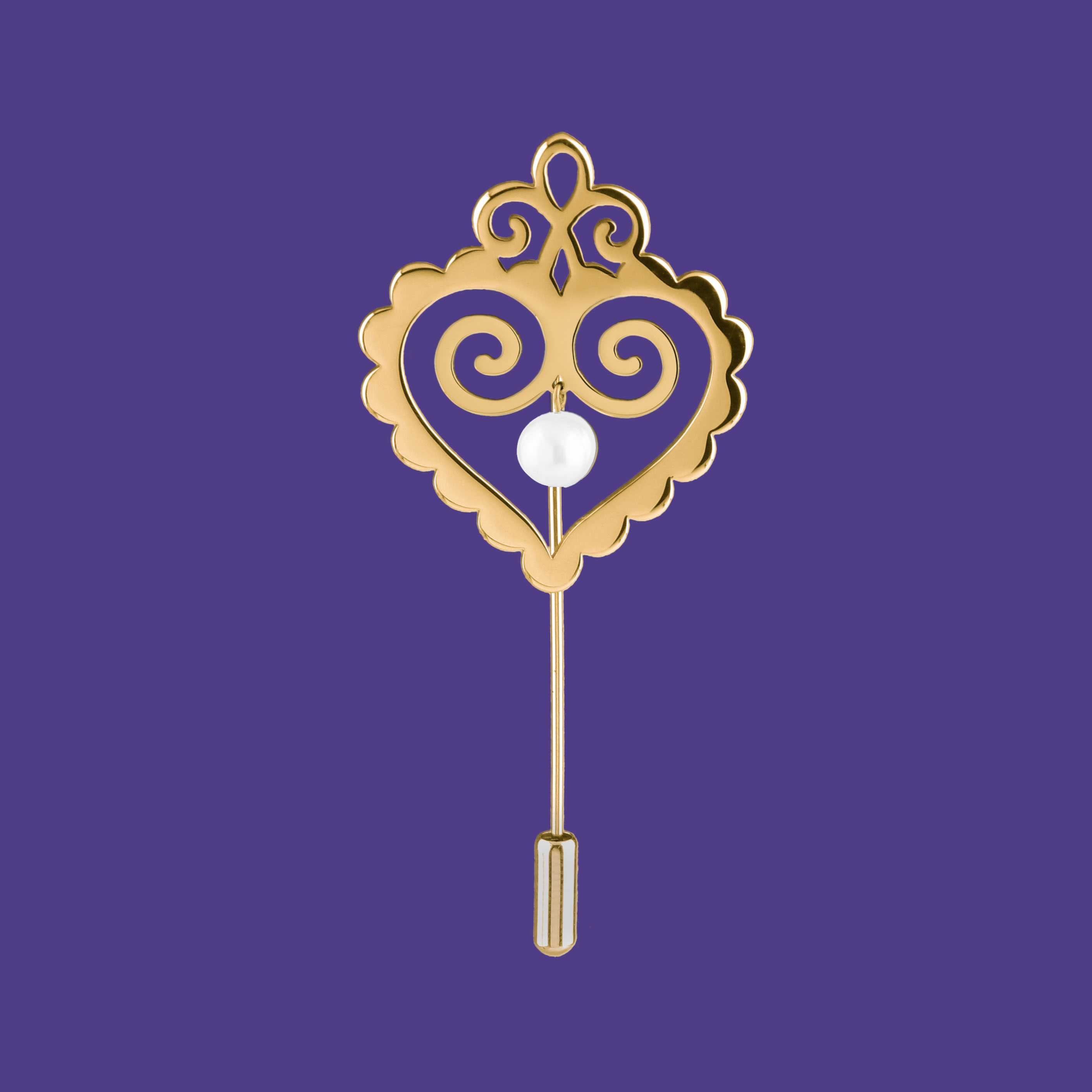 Brošňa Cíferské srdce 2