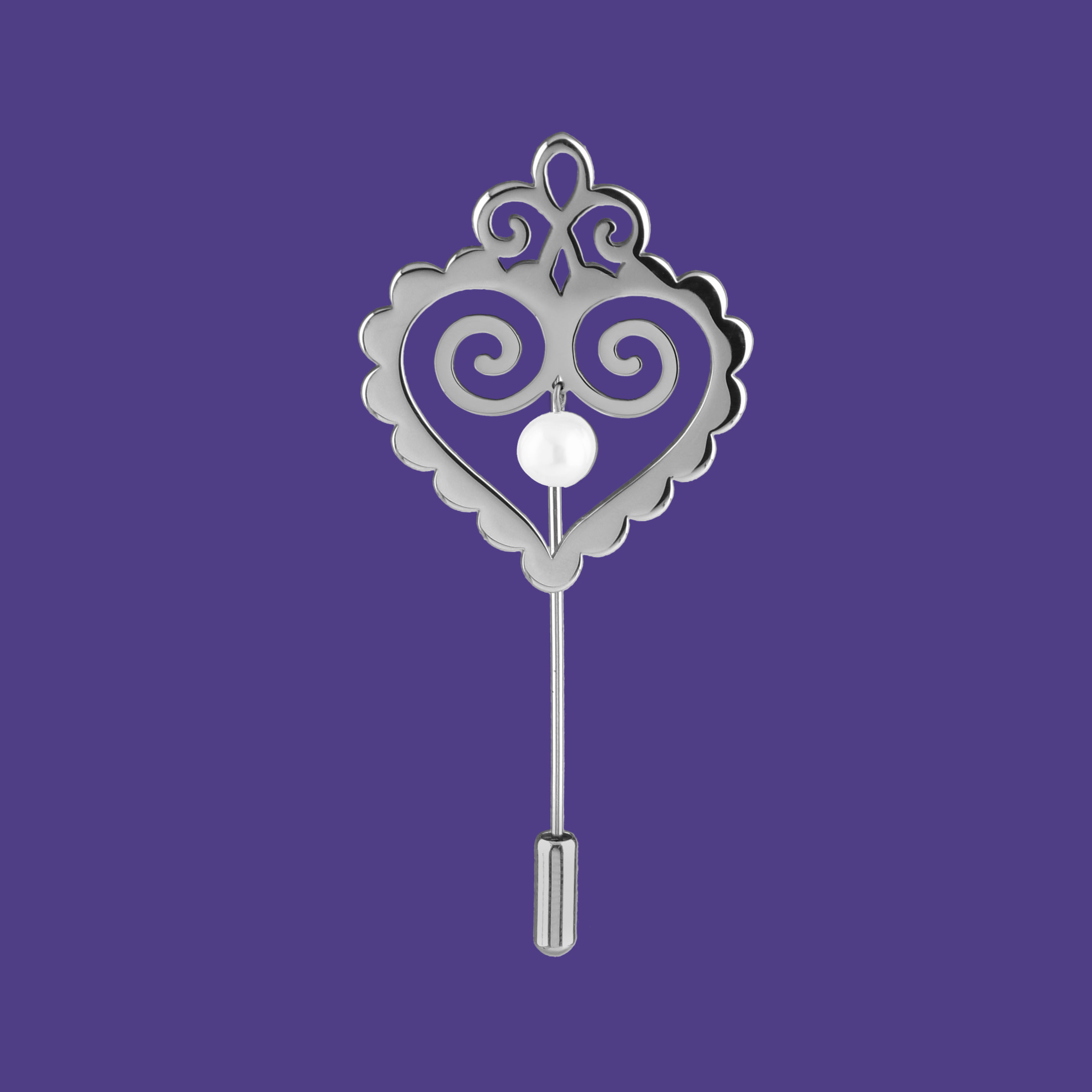 Brošňa Cíferské srdce 2