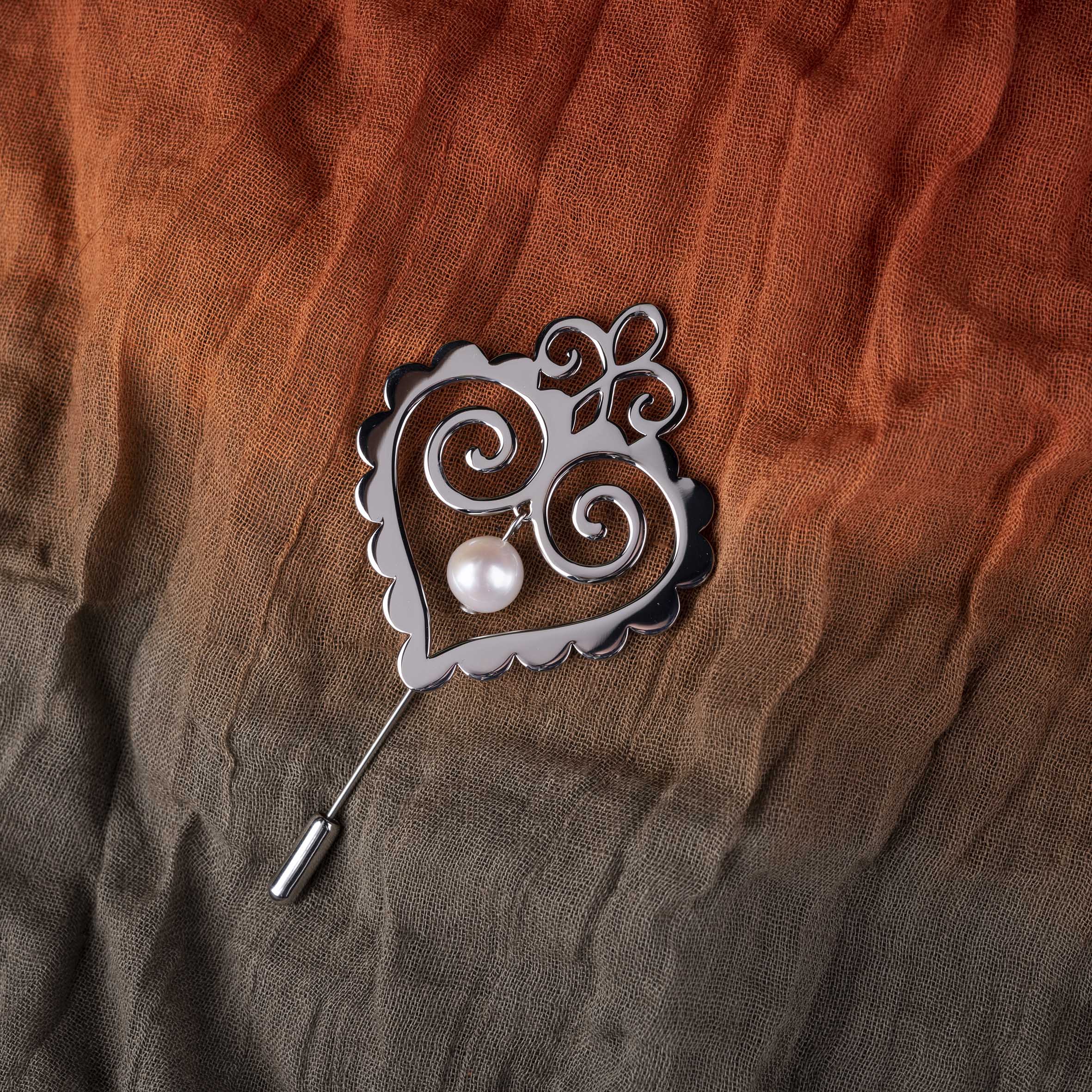 Brošňa Cíferské srdce 2