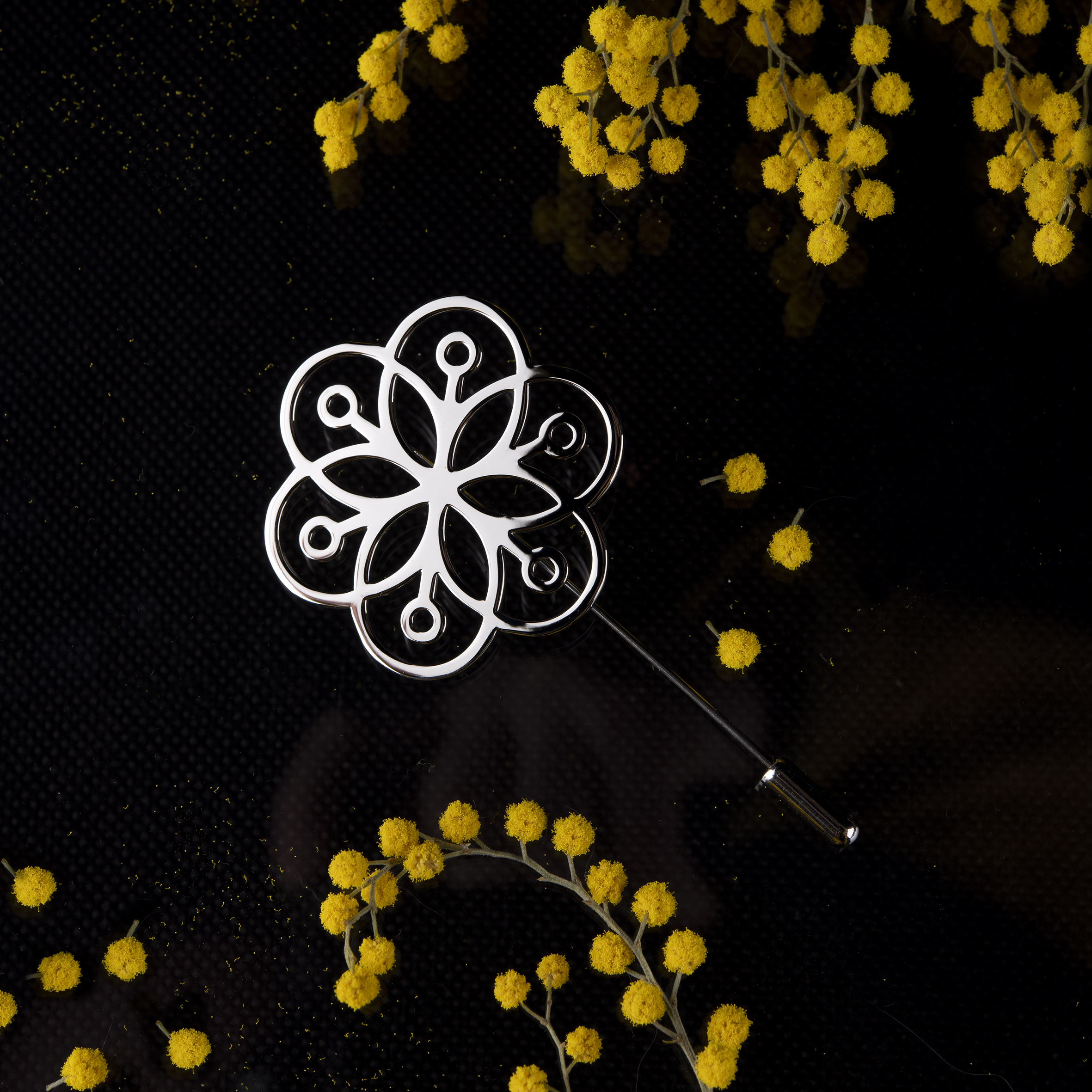 Brošňa Kvet života