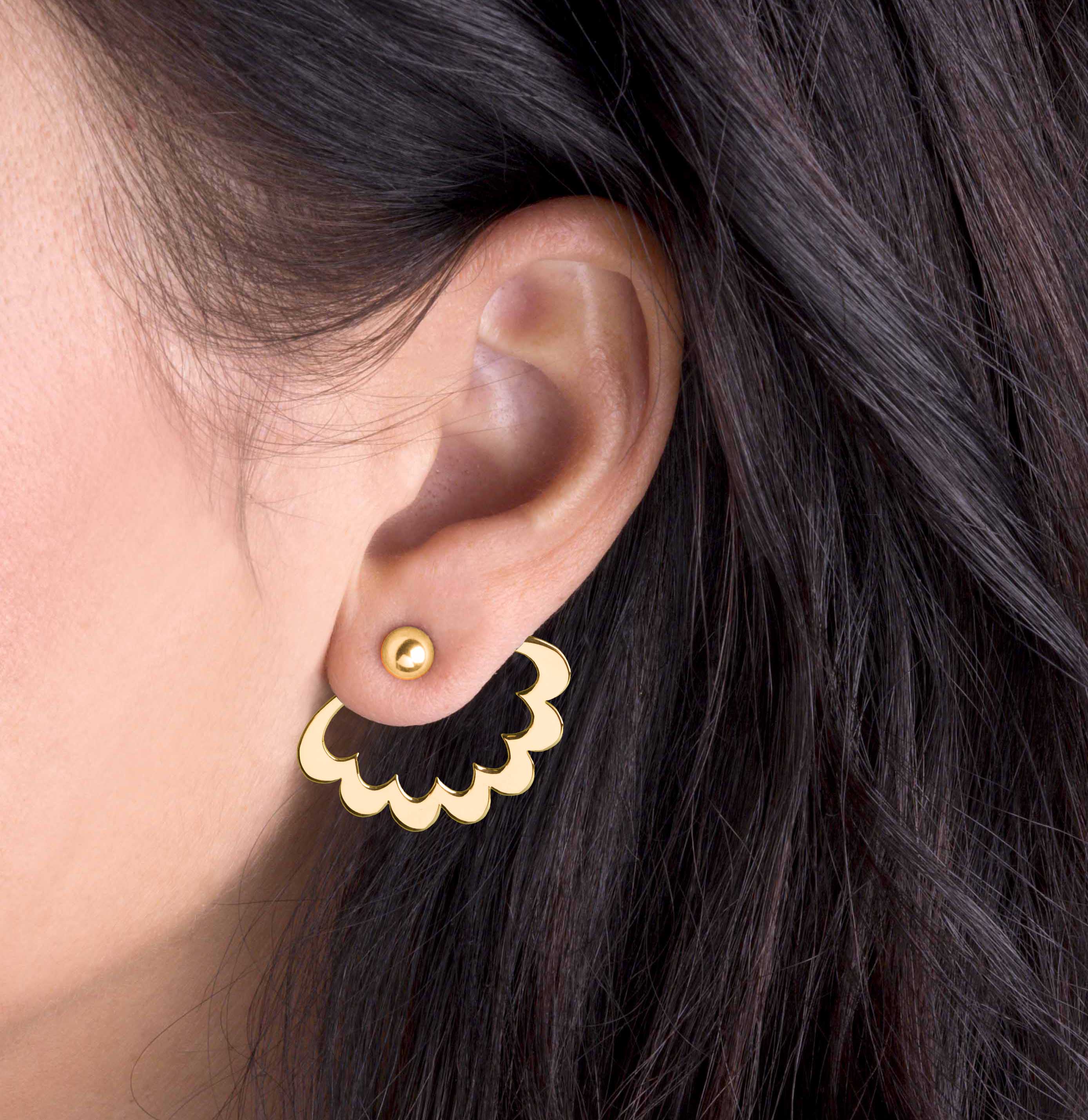 Záušnice Vajnory - malý vejárik 1