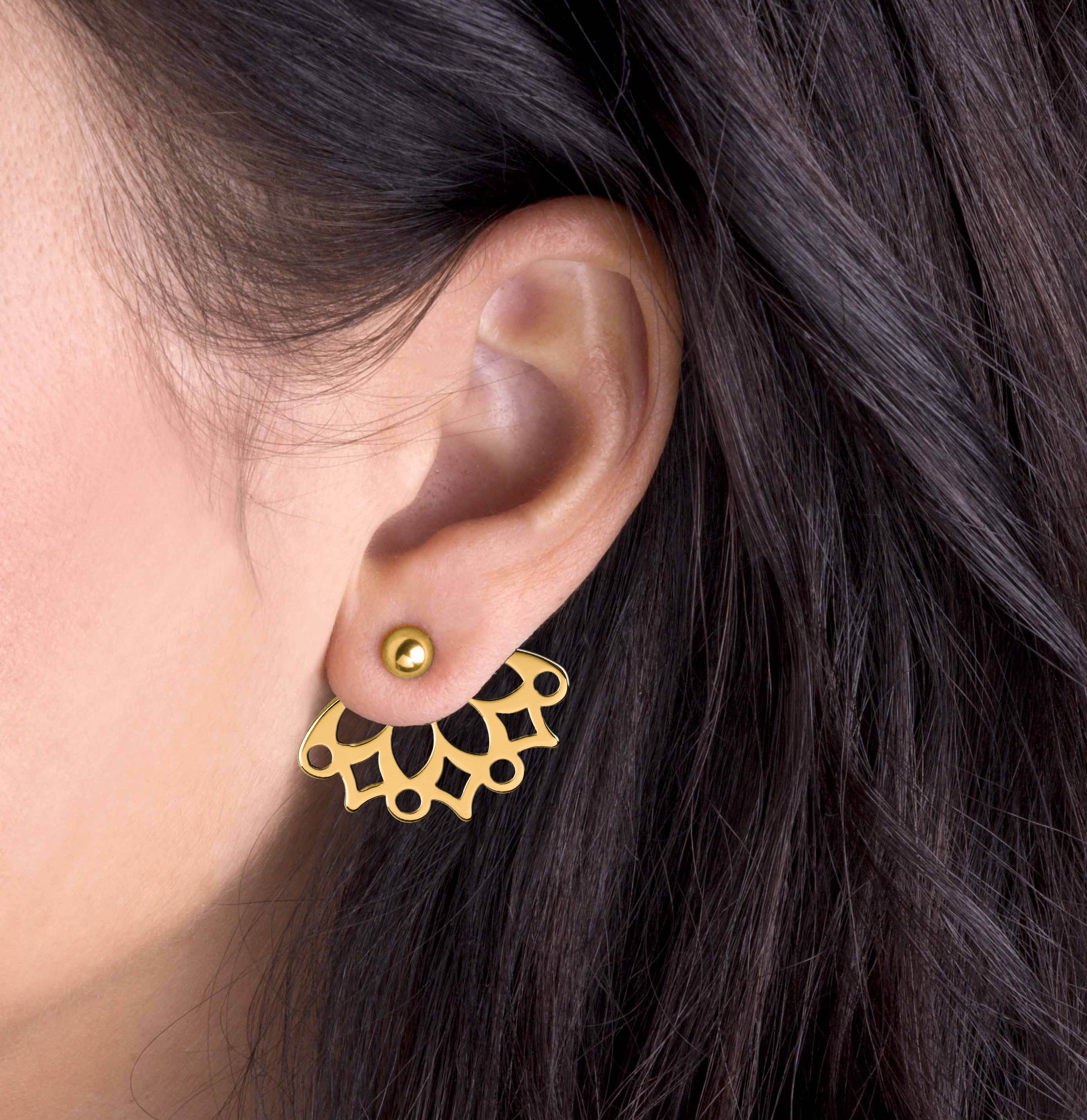 Záušnice Trakovice - malý vejárik 1