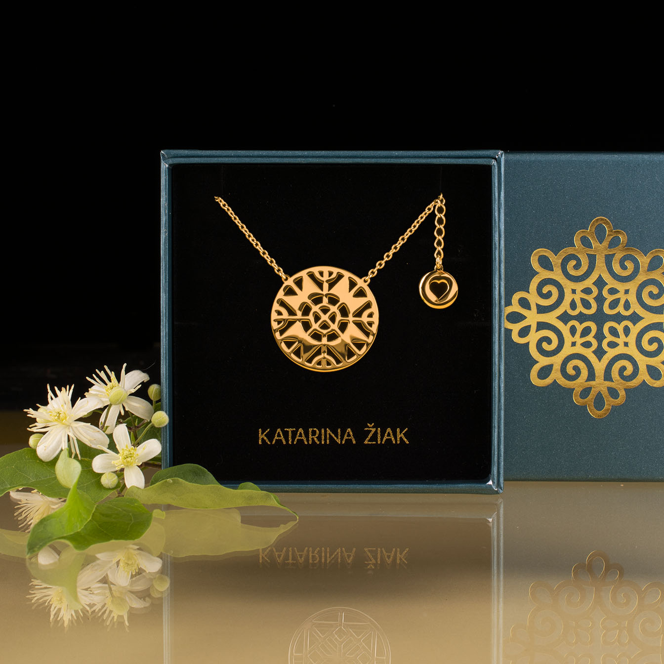 Náhrdelník gatra - kruh 2