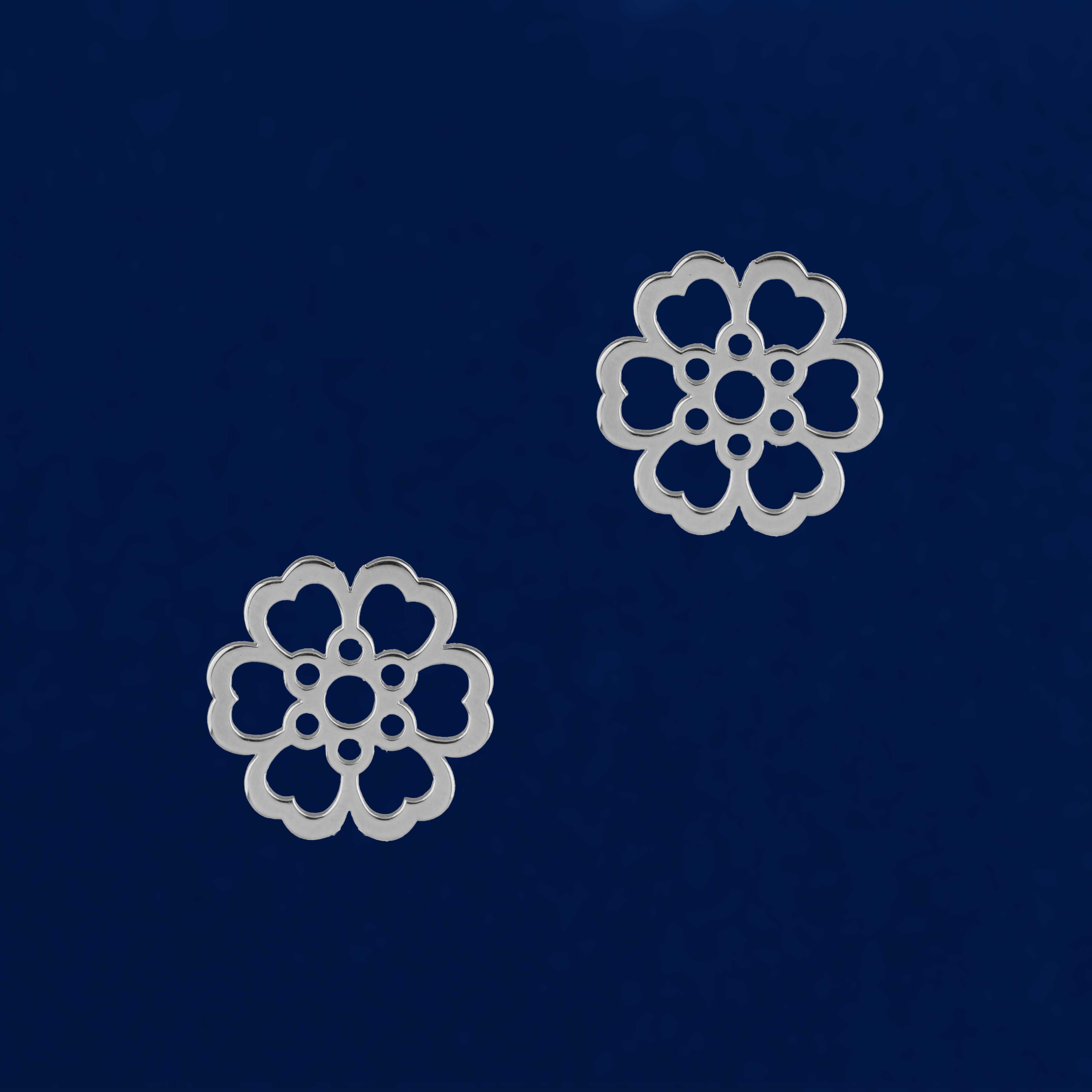 Napichovacie náušnice - šípová ruža