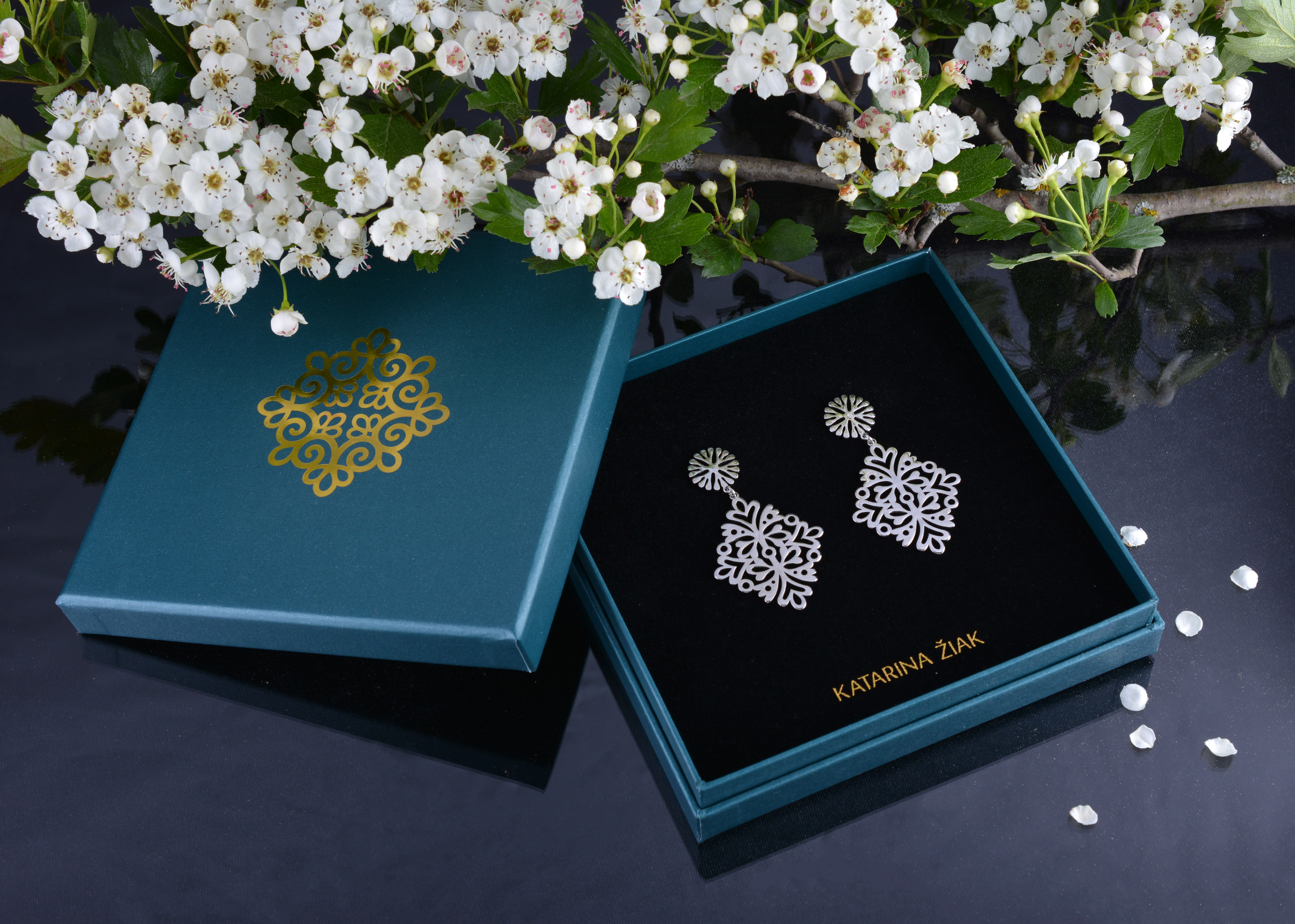 Náušnice Trakovice 8 - ornament