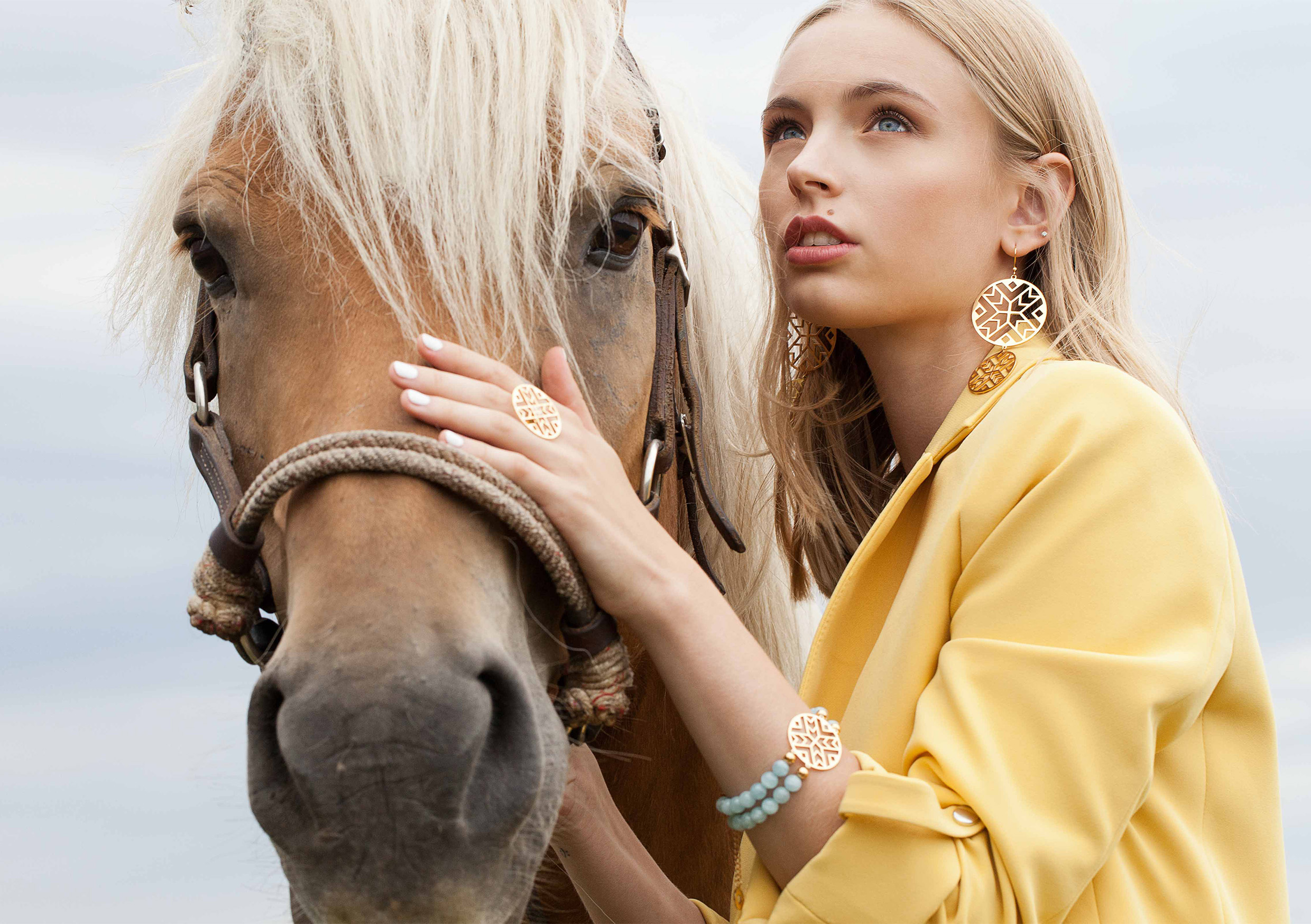 Náušnice geometria - kruh 2