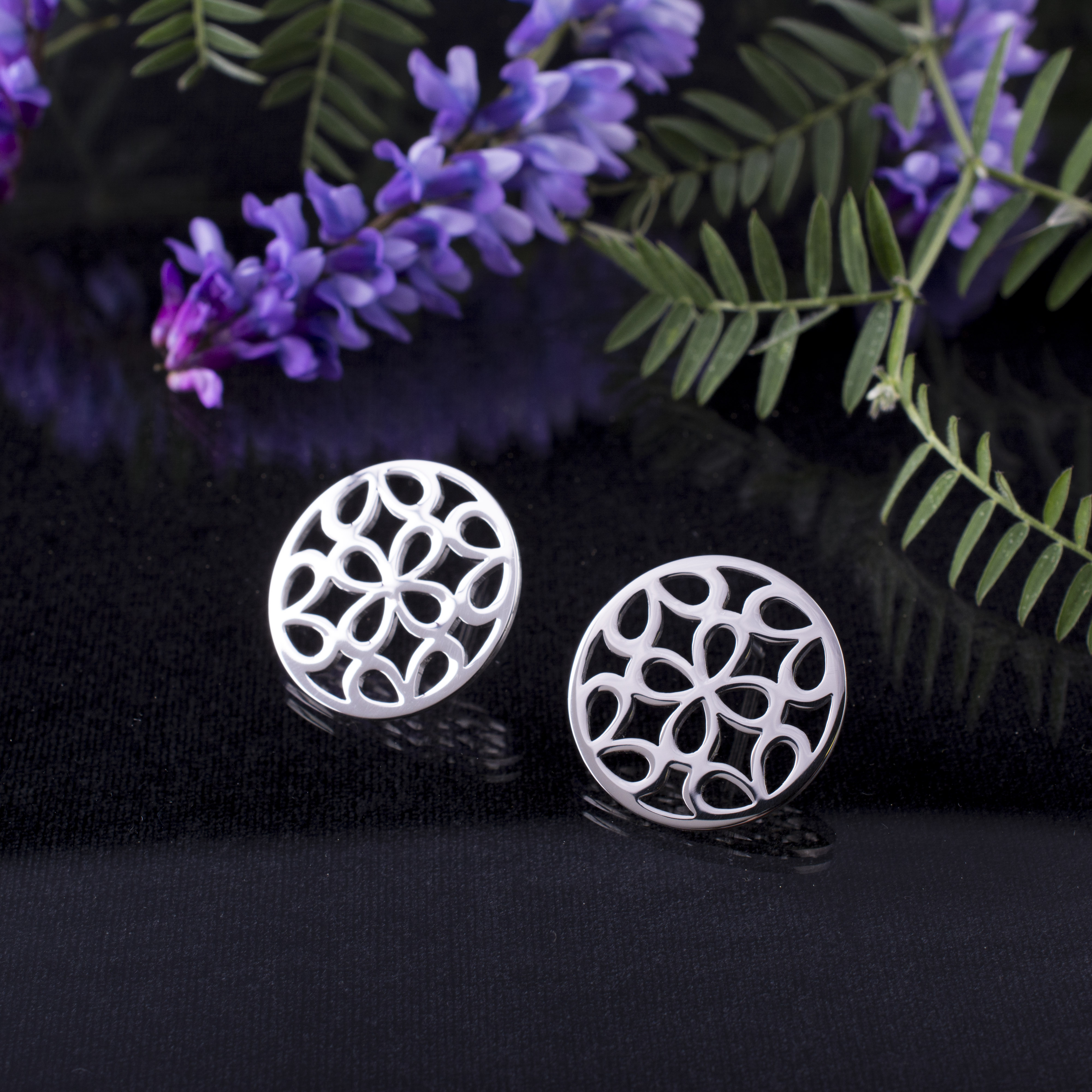 Napichovacie náušnice nekonečno 2