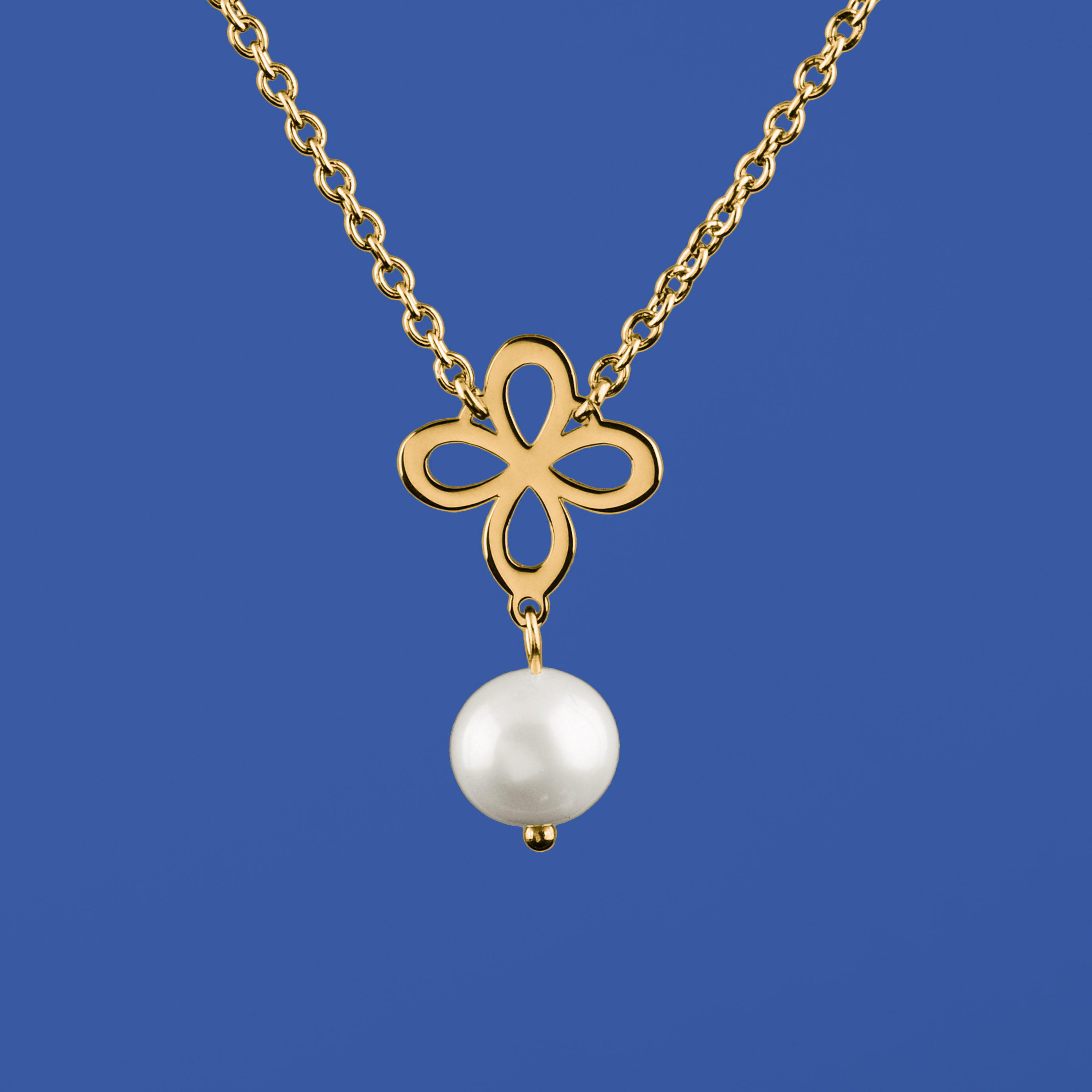 Náhrdelník nekonečno 1 s perlou