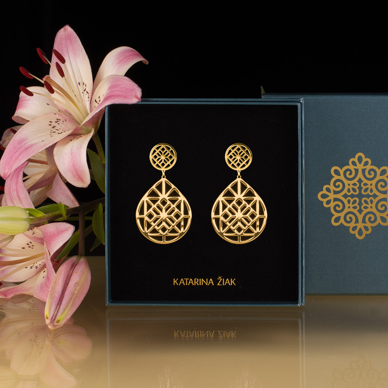 Náušnice Gatra - slza 1