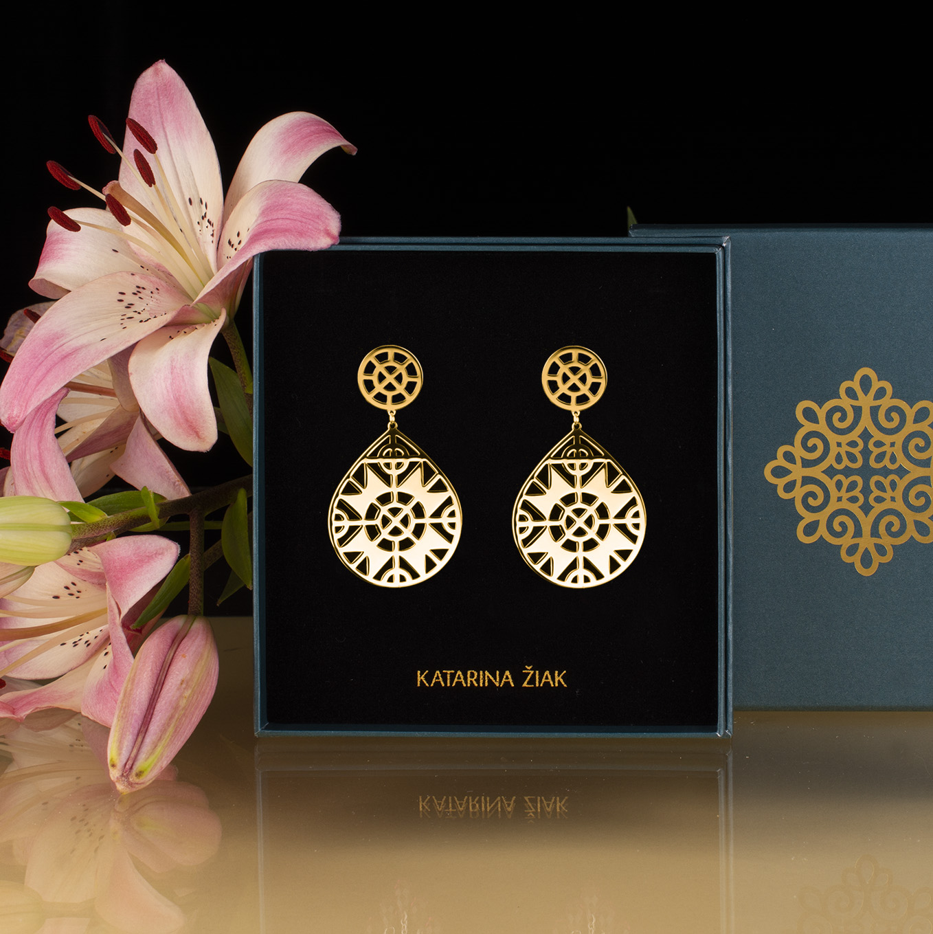 Náušnice Gatra - slza 2