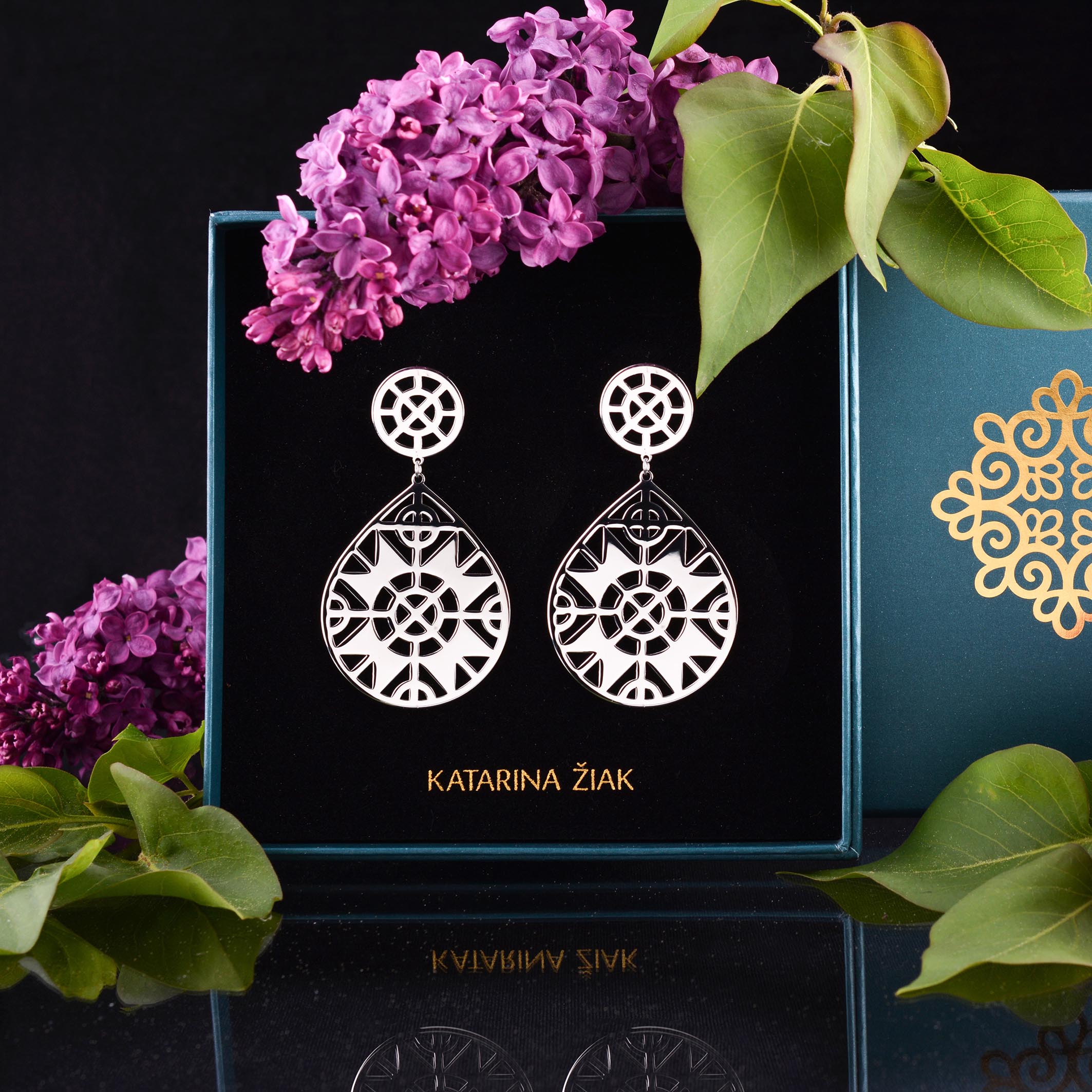 Náušnice Gatra - slza 2