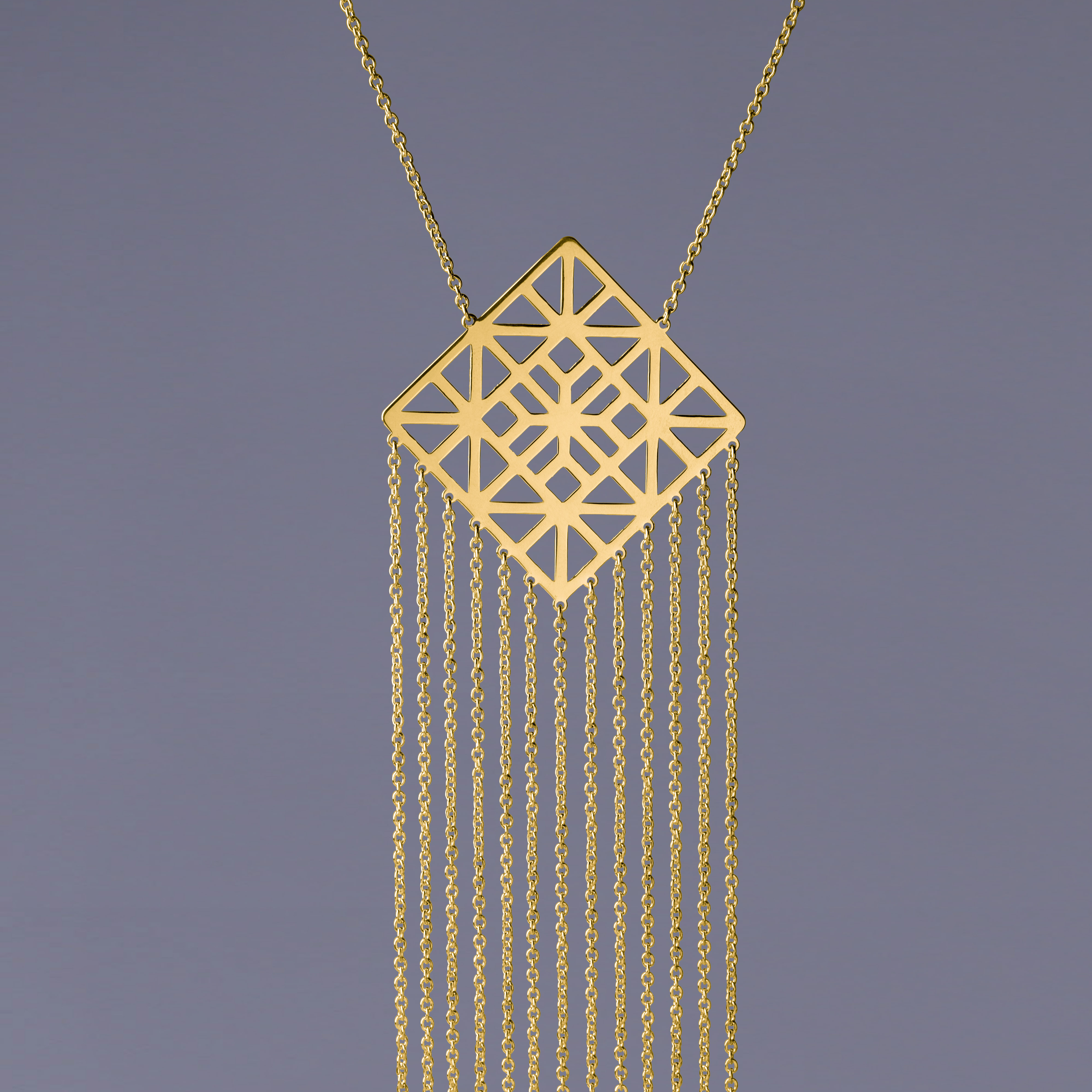 Náhrdelník gatra vodopád - veľký