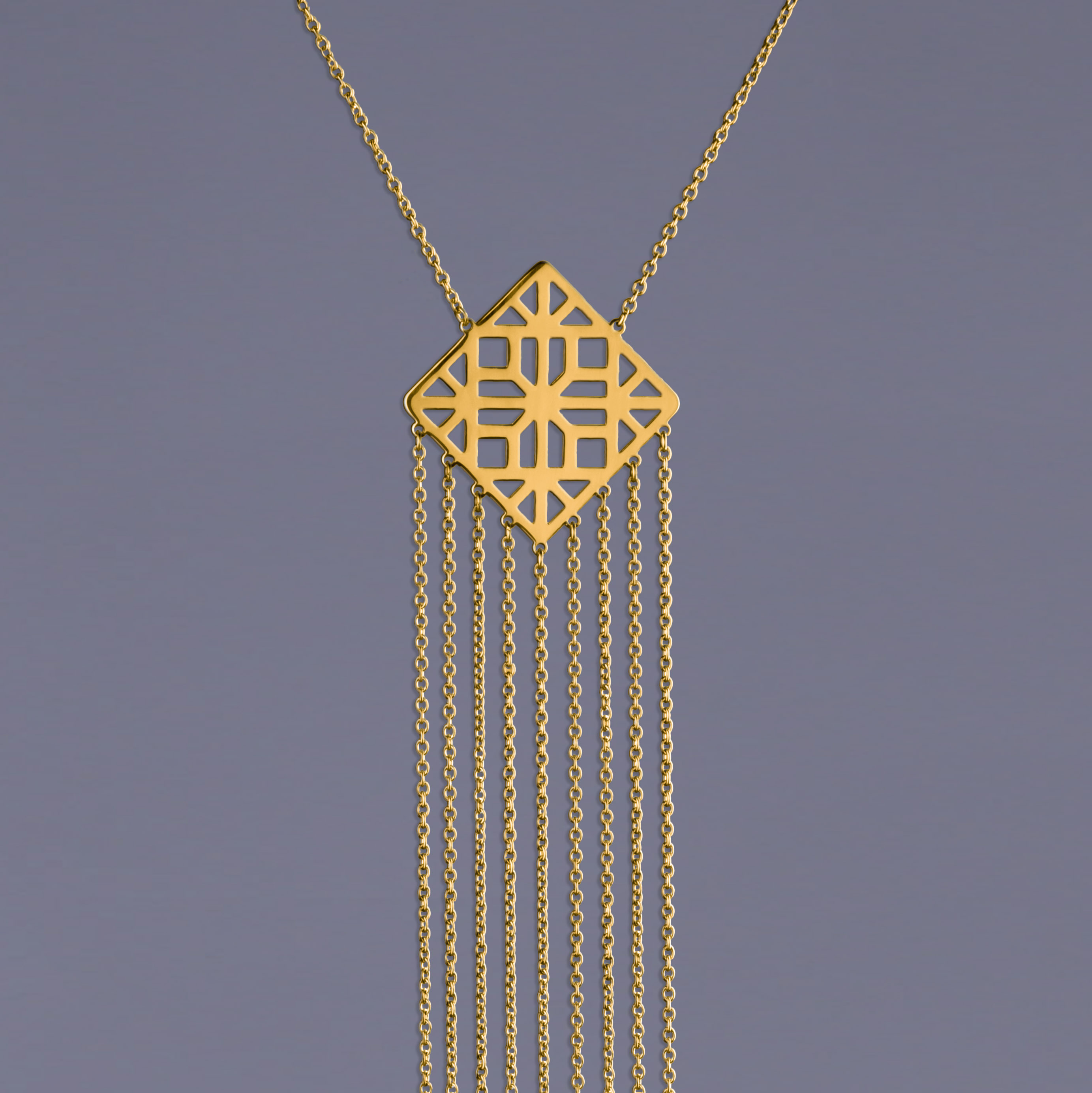 Náhrdelník gatra vodopád - malý