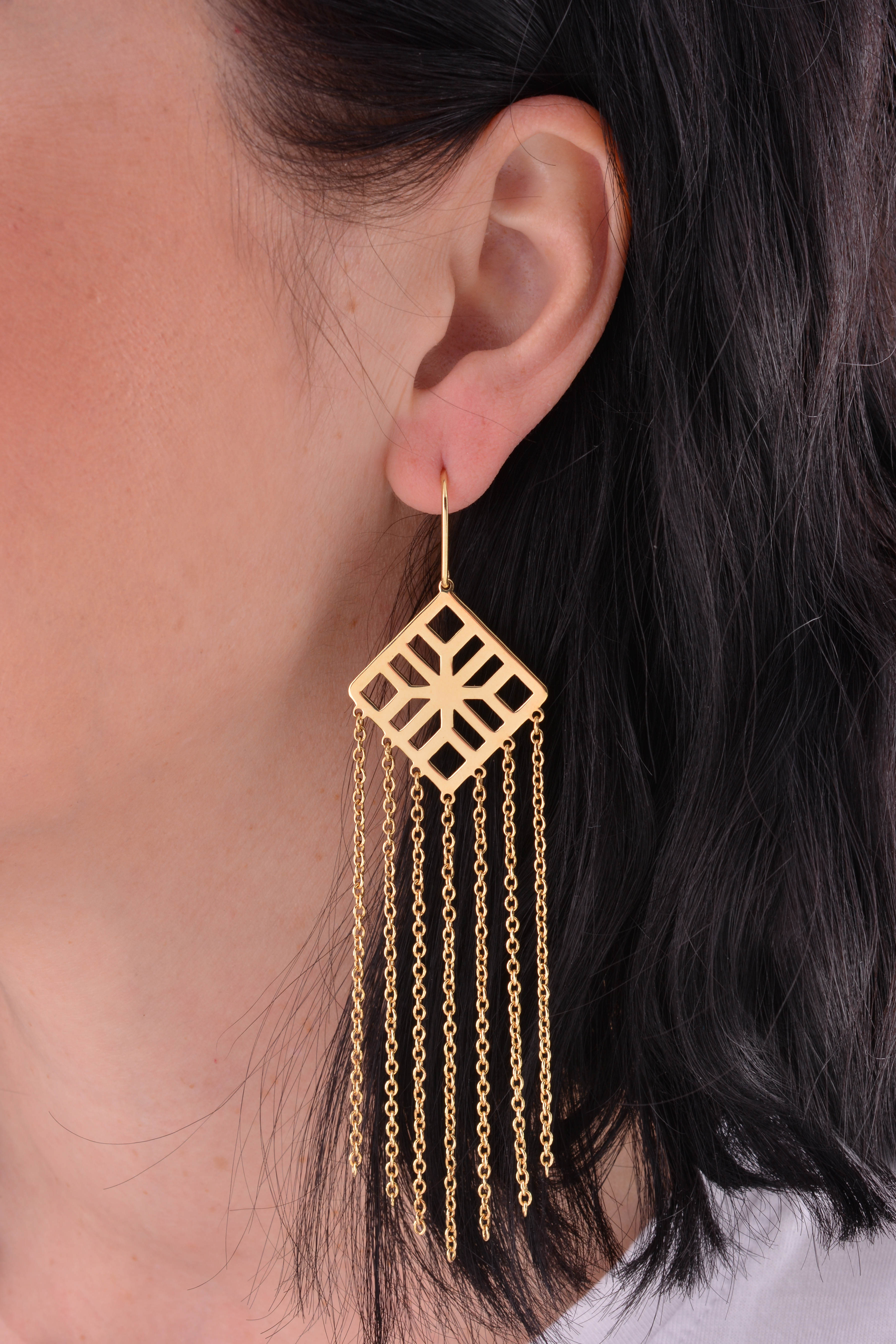 Náušnice gatra vodopád - malé