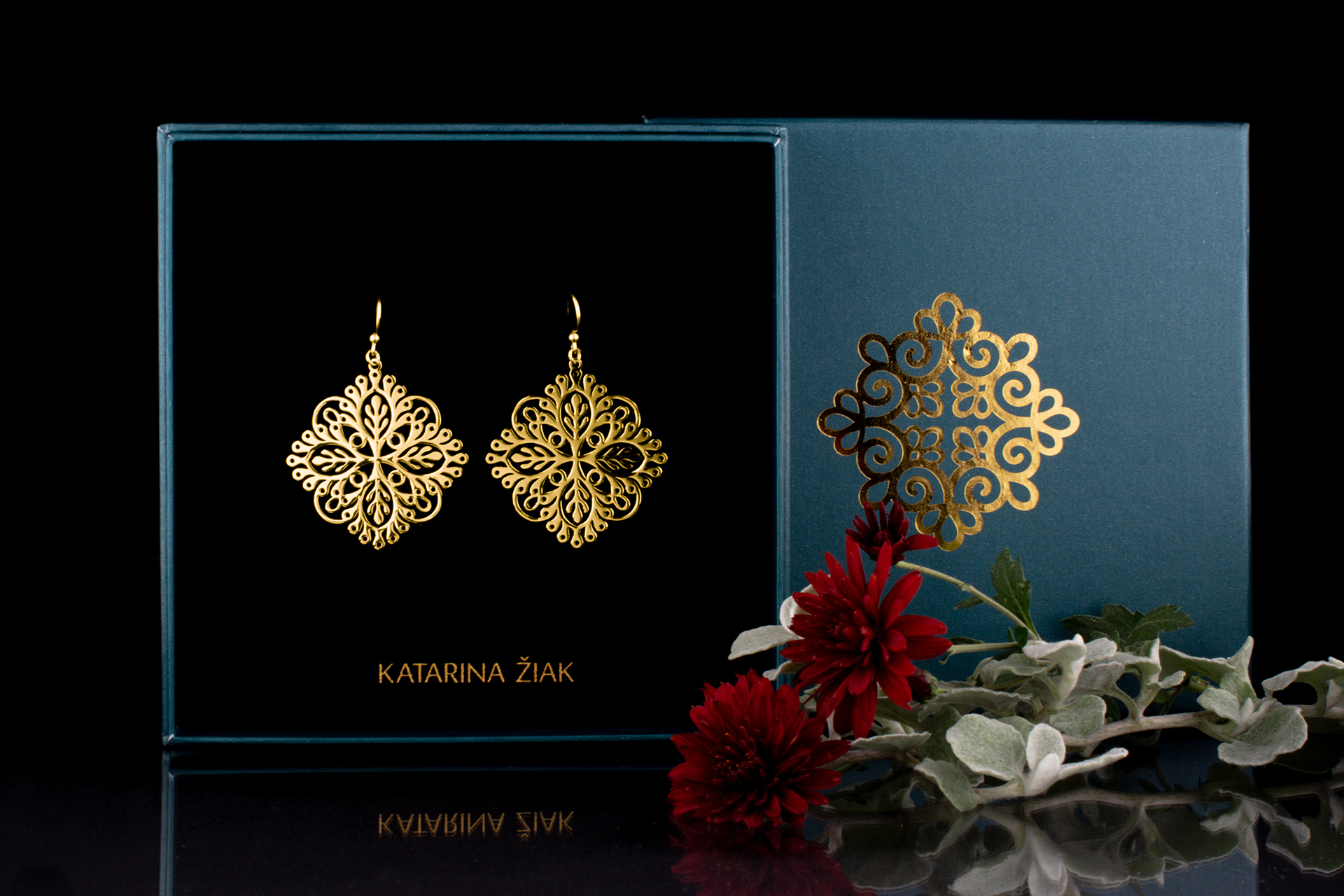 Náušnice Trakovice 12 - ornament