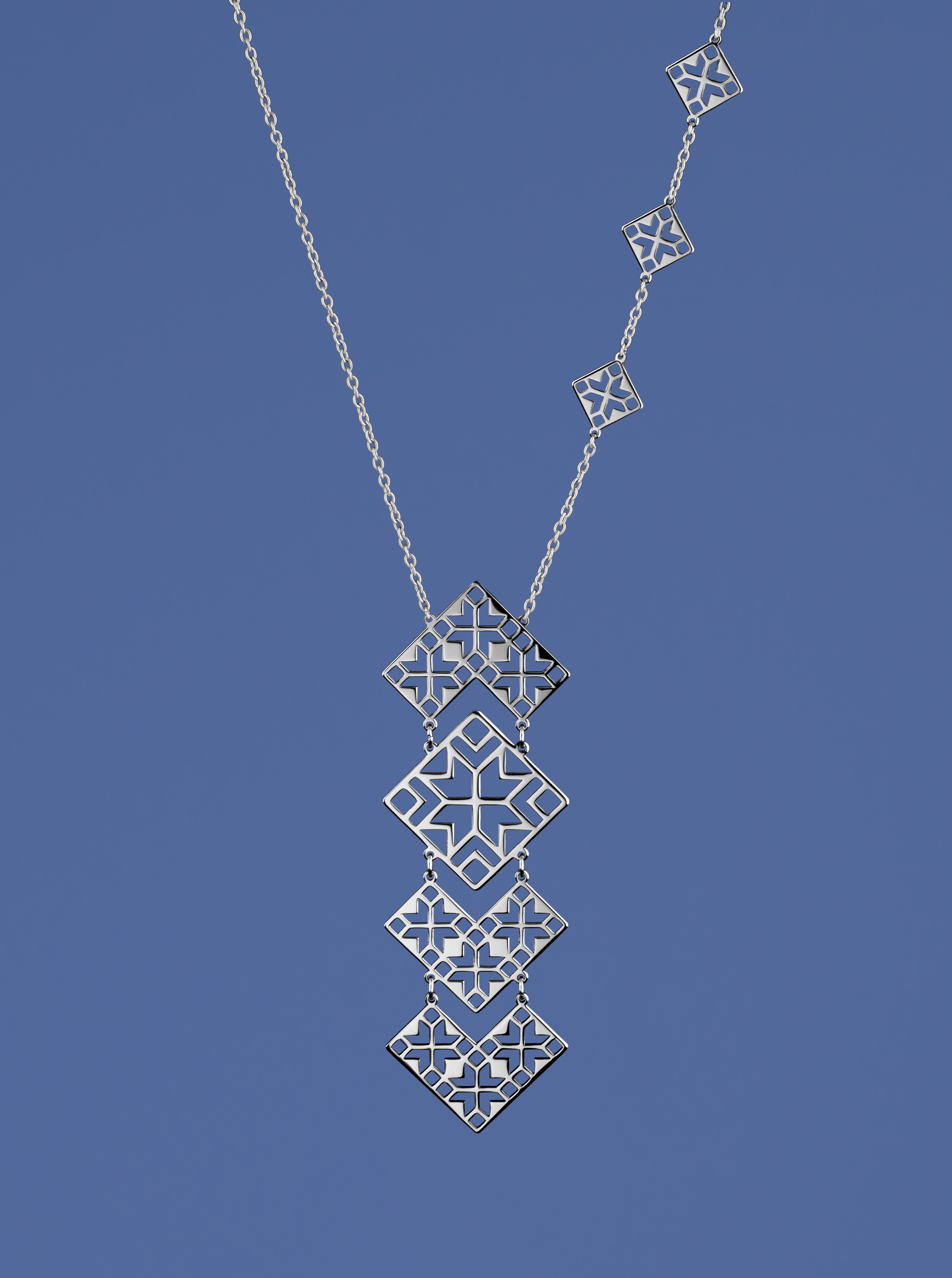 Náhrdelník geometria - skladaný 1