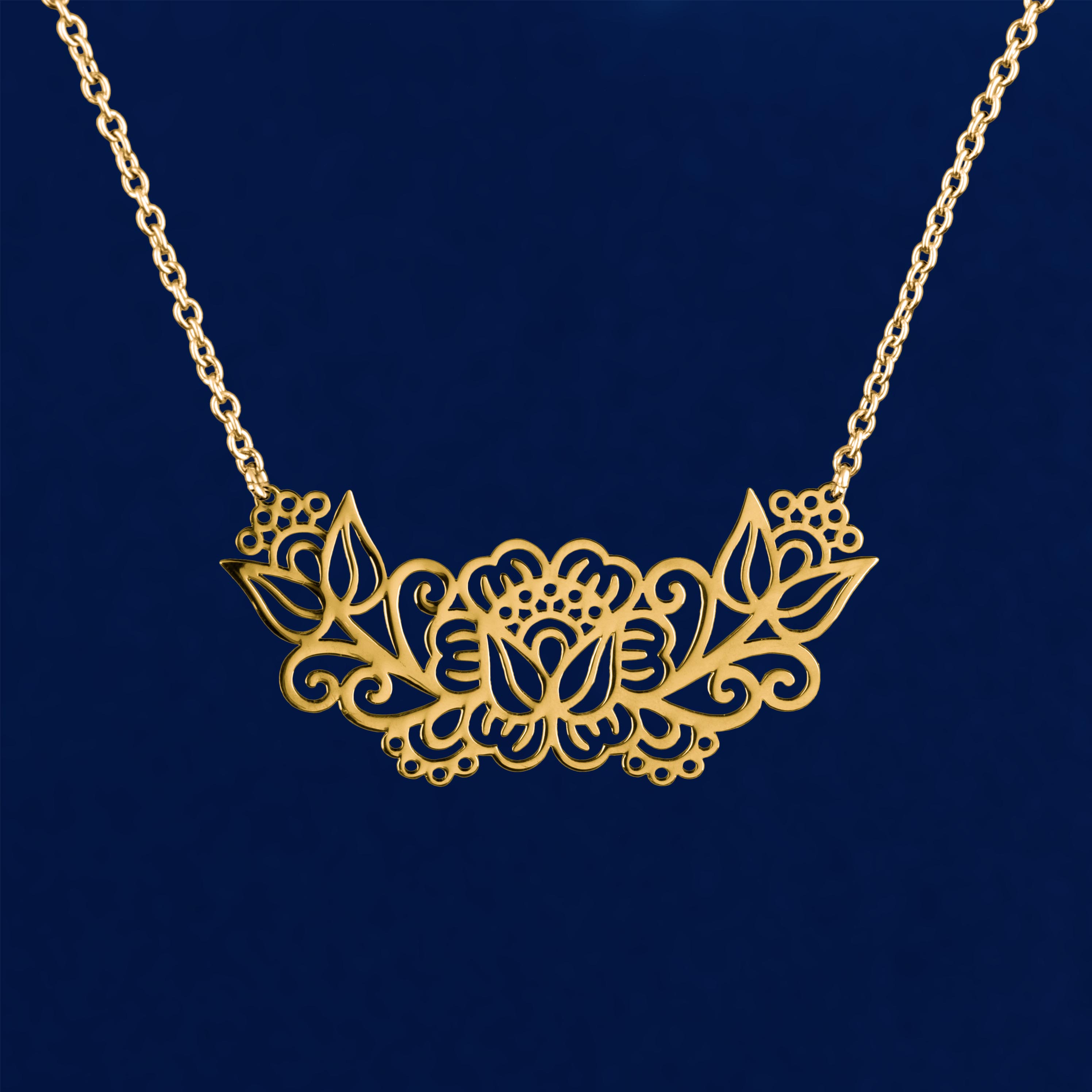 Náhrdelník maky - oblúk