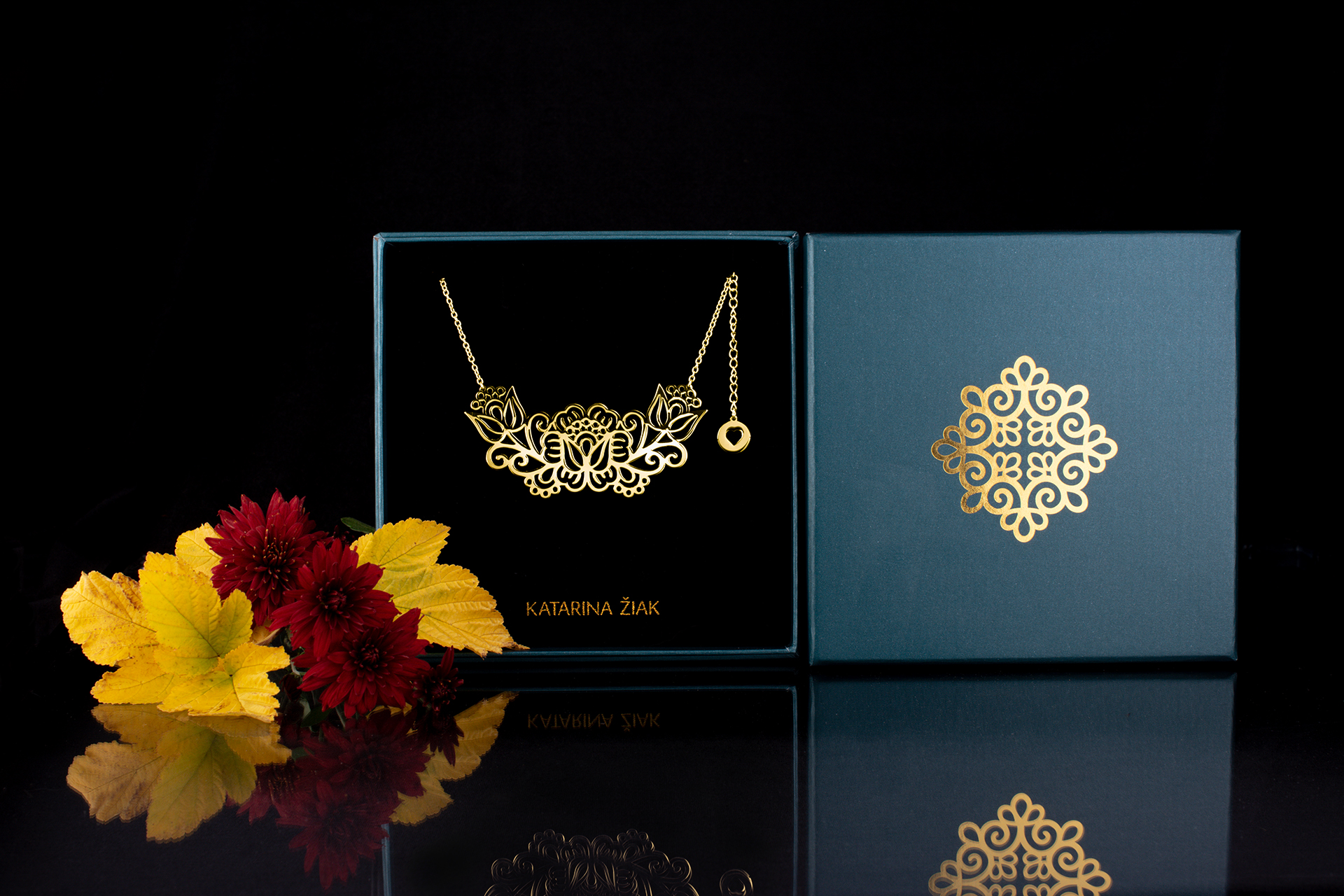 Náhrdelník maky - oblúk