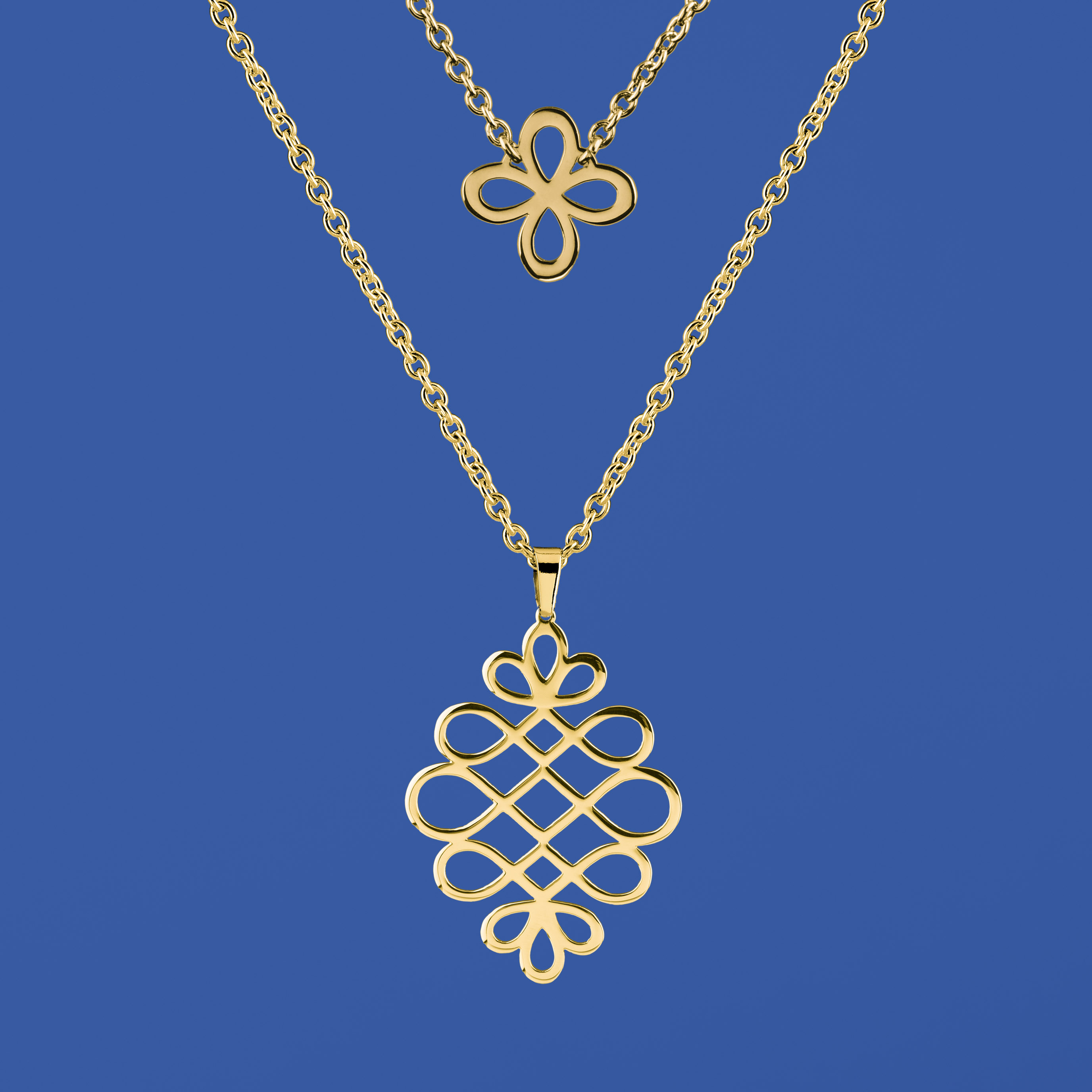 Dvojradový náhrdelník nekonečno 1