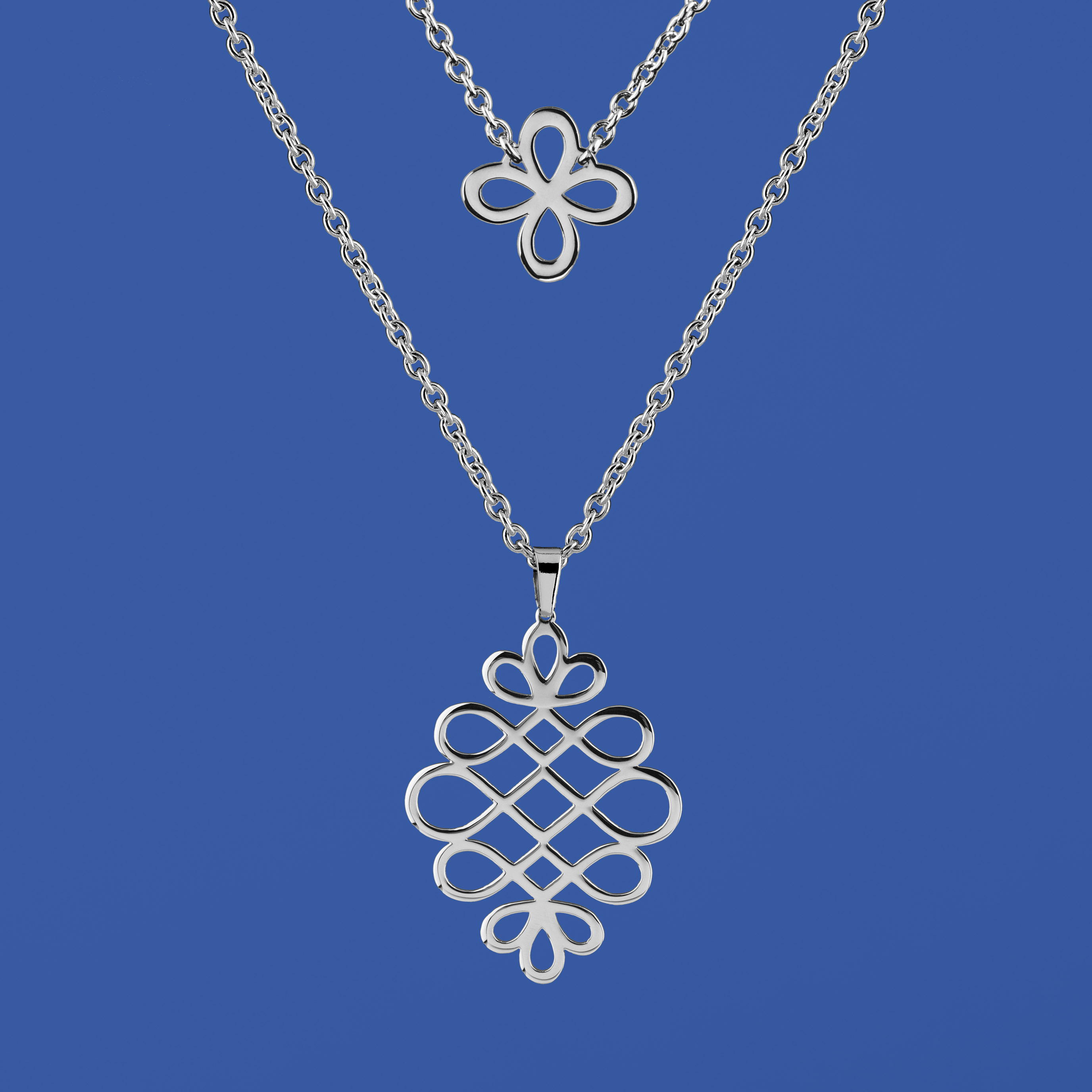 Dvojradový náhrdelník nekonečno 1