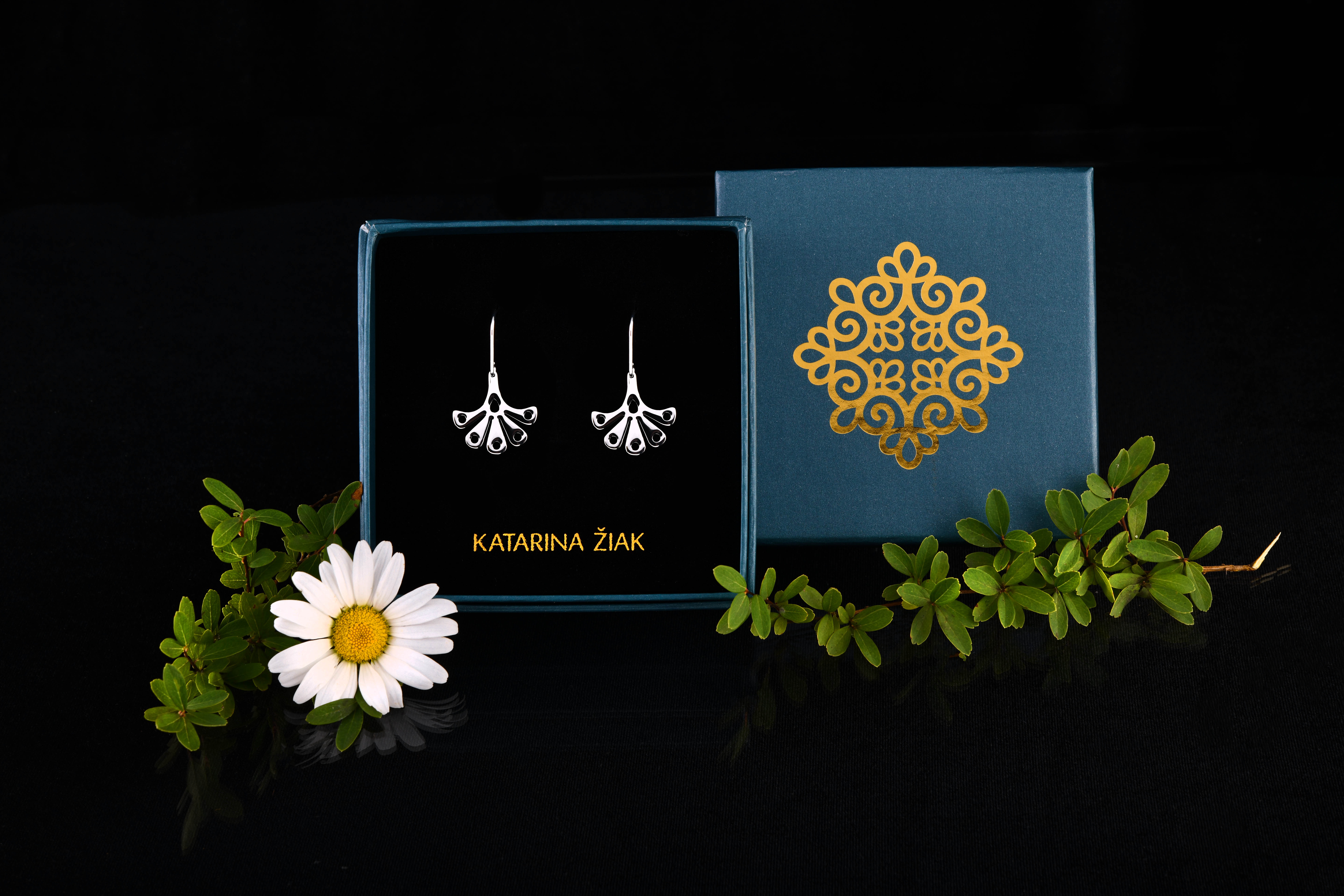 Náušnice Trakovice 10 - vejárik