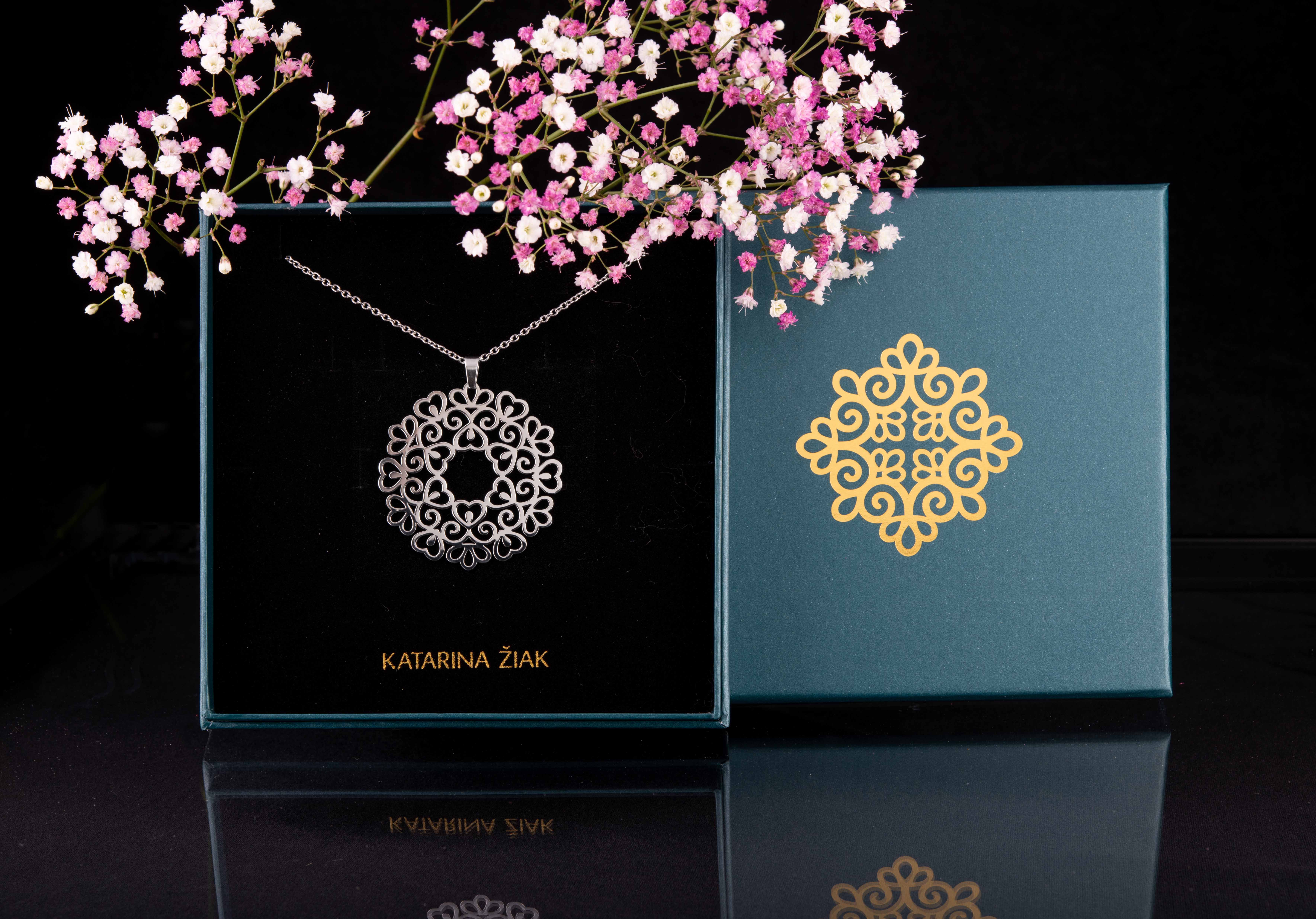 Prívesok čipka - ornament 1