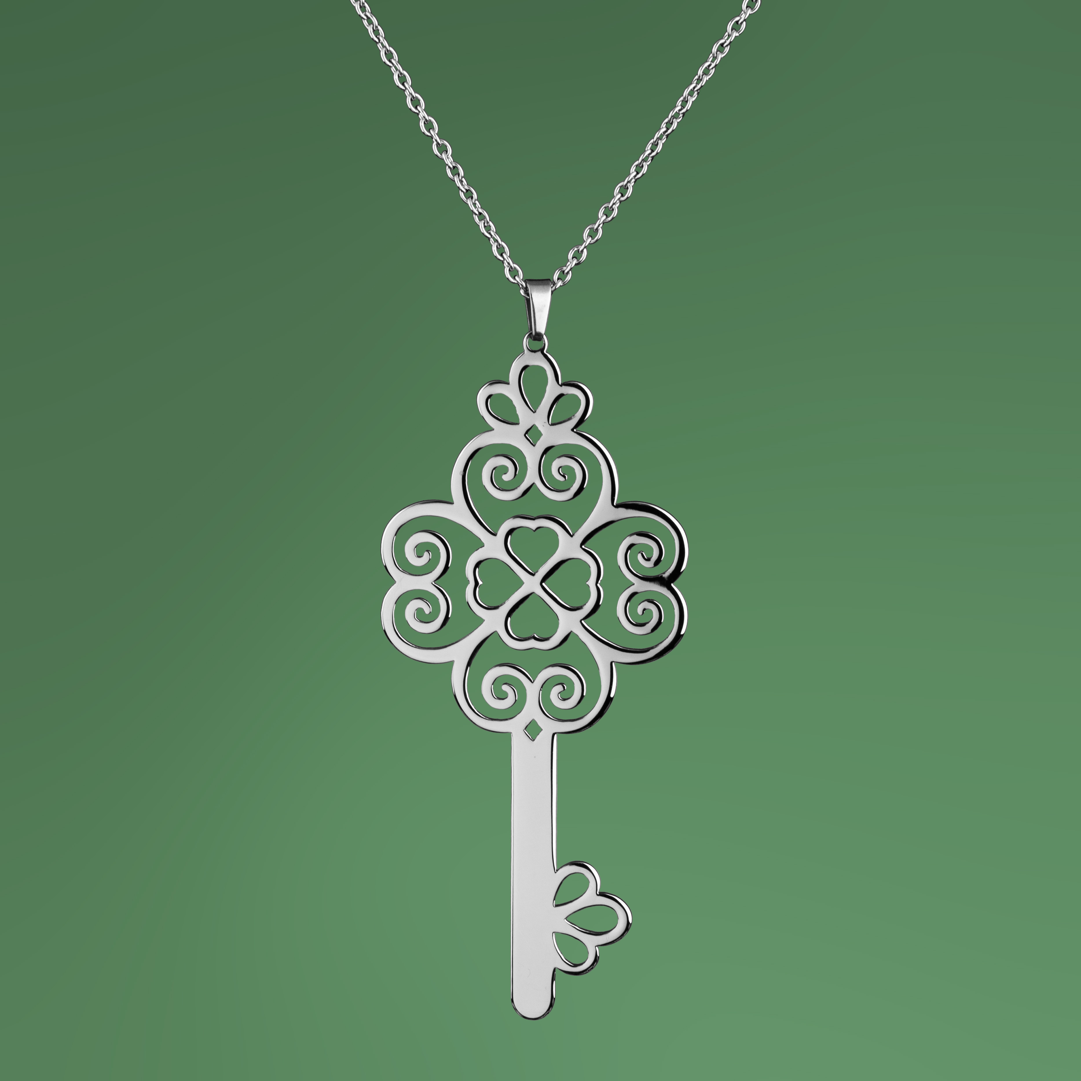 Prívesok kľúč štvorlístok 1