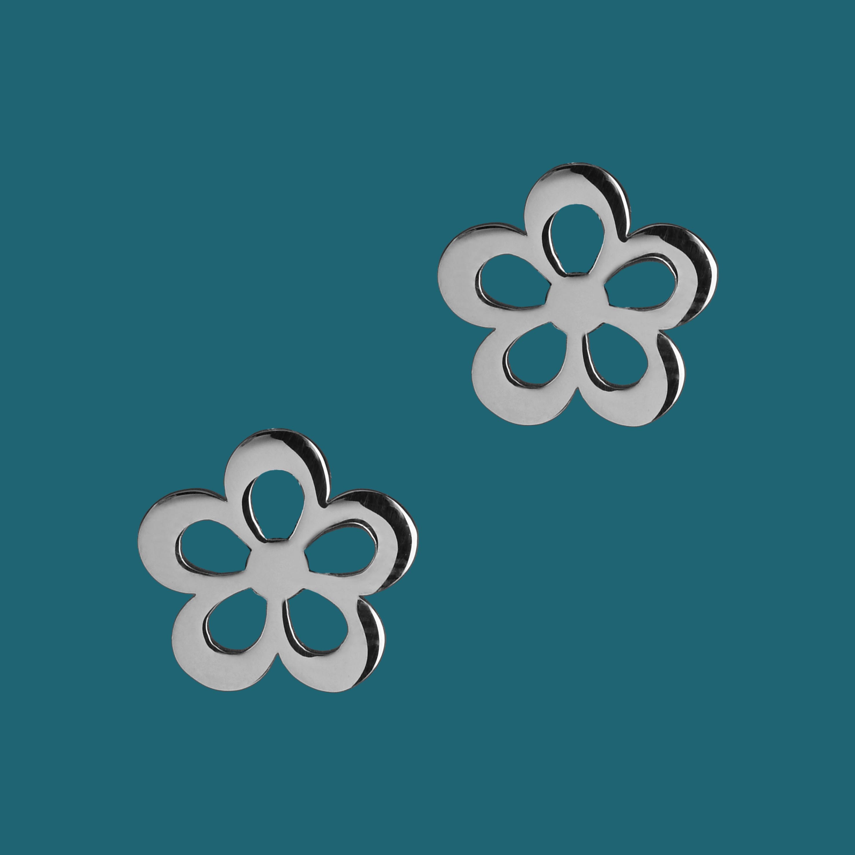 Napichovacie náušnice kvietok