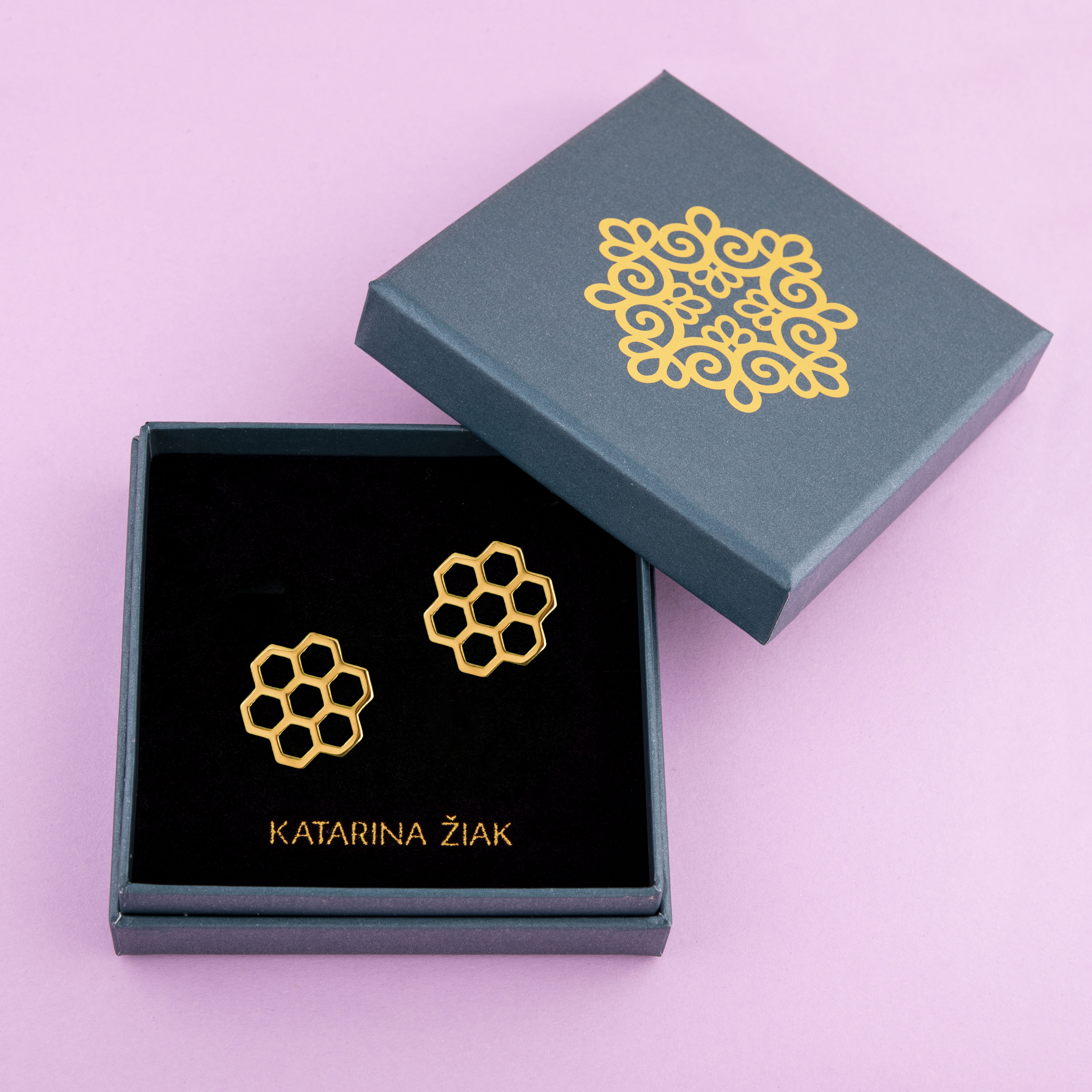 Napichovacie náušnice plást 1