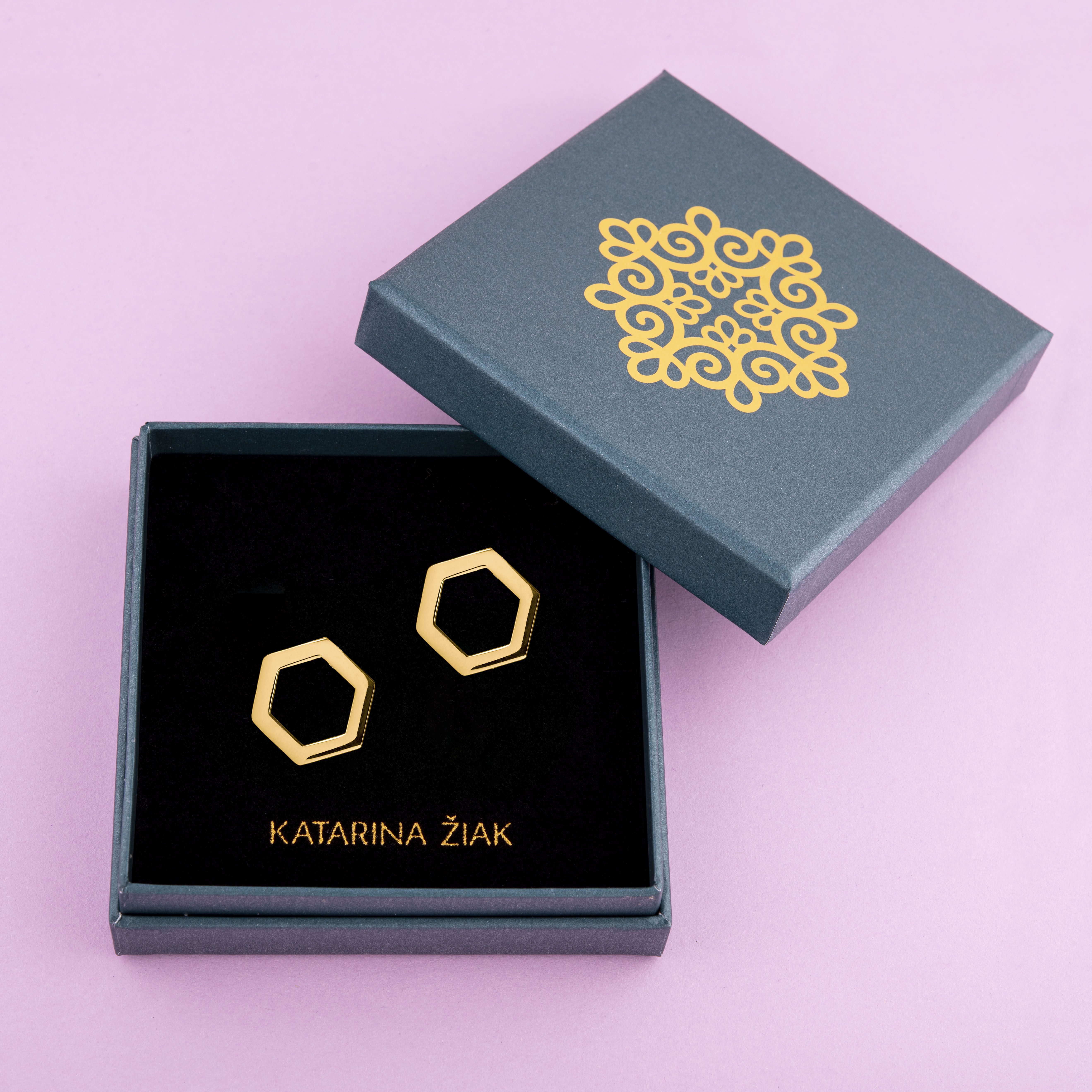 Napichovacie náušnice plást 2